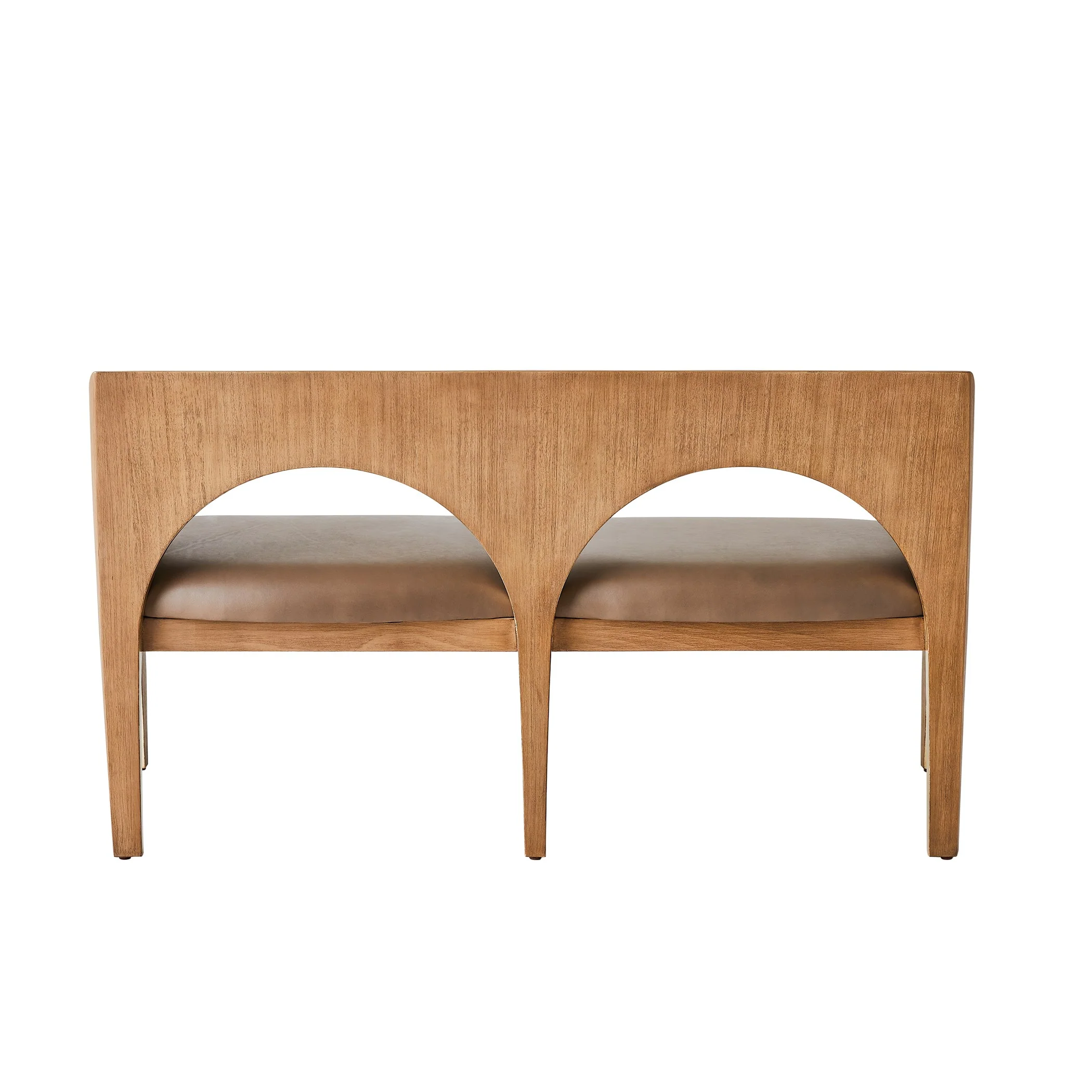 Global Views Arches Bench-Nutmeg/Champagne - Image 12