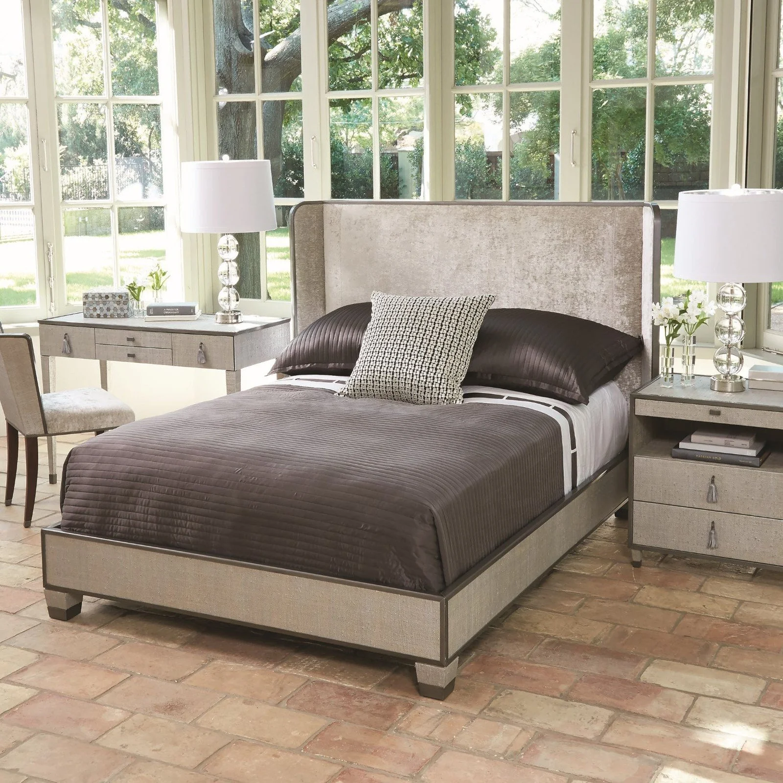Global Views Argento Bed - Image 2