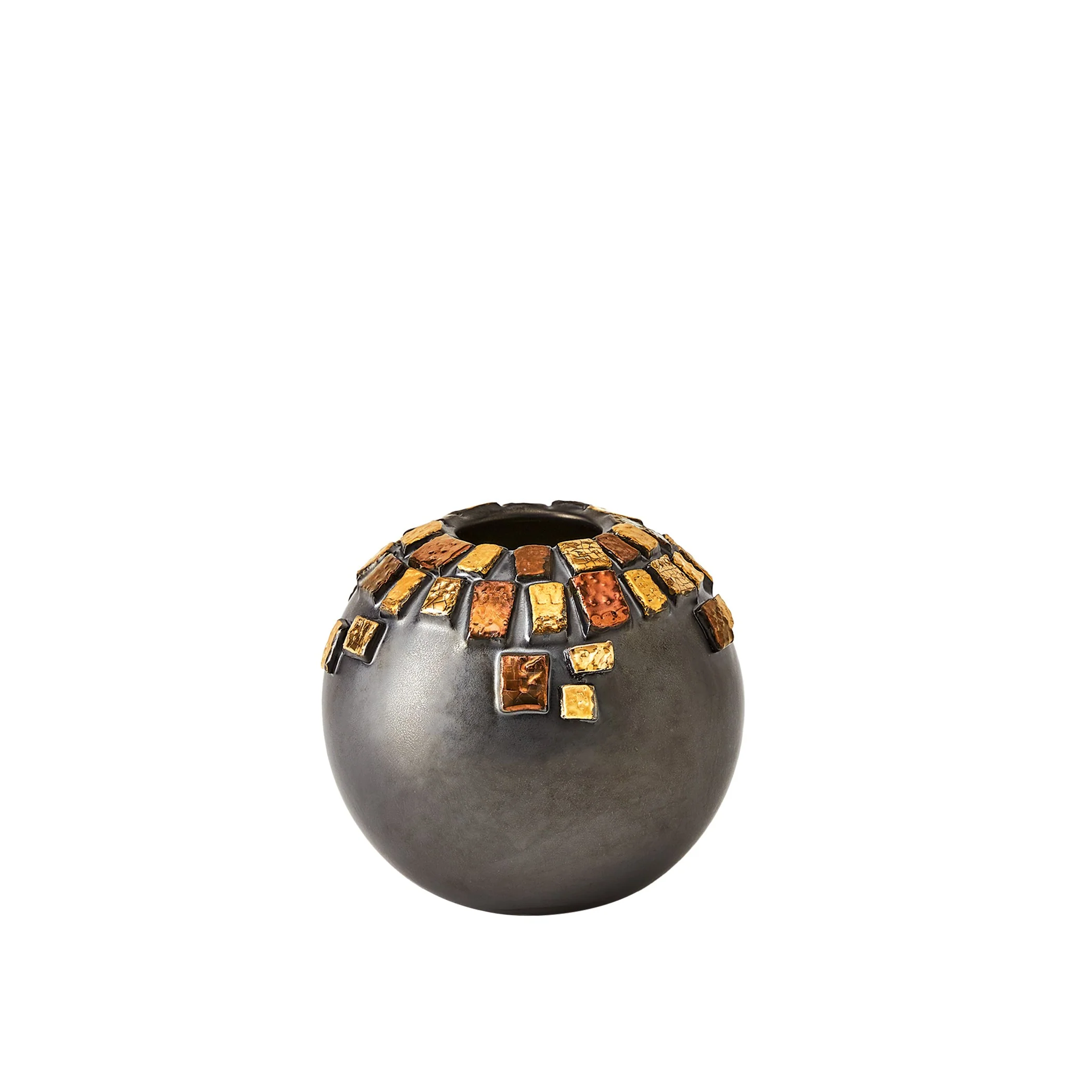 Global Views Array Vase Black Reactive - Image 3