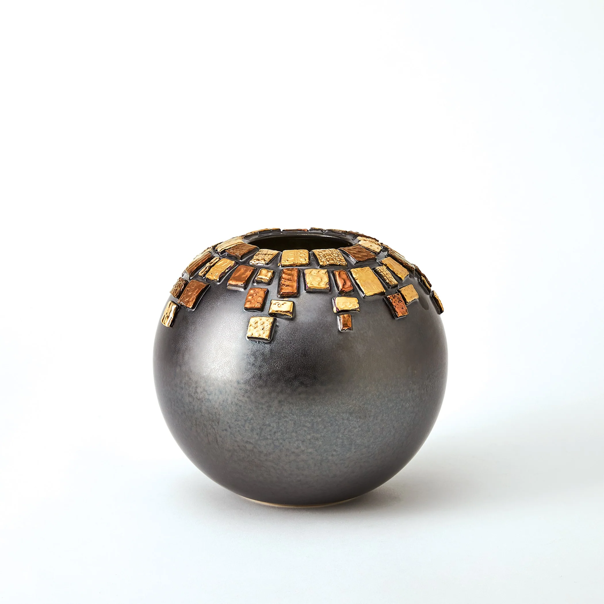 Global Views Array Vase Black Reactive - Image 6