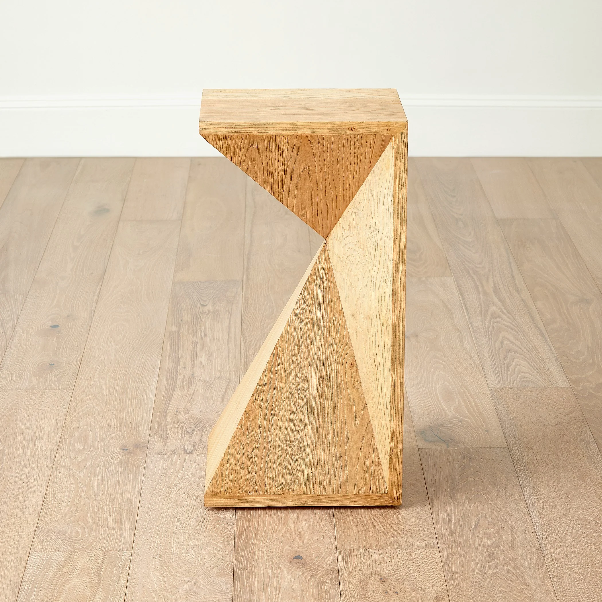Global Views Asymmetrical Angle Side Table - Image 12