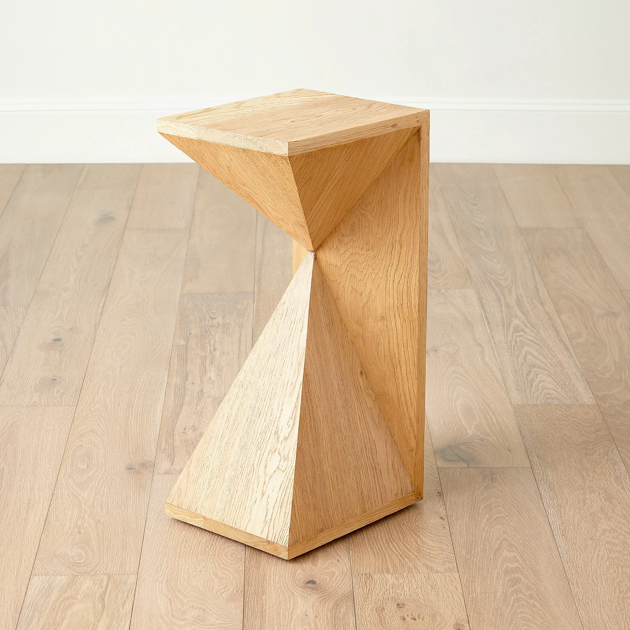 Global Views Asymmetrical Angle Side Table - Image 14