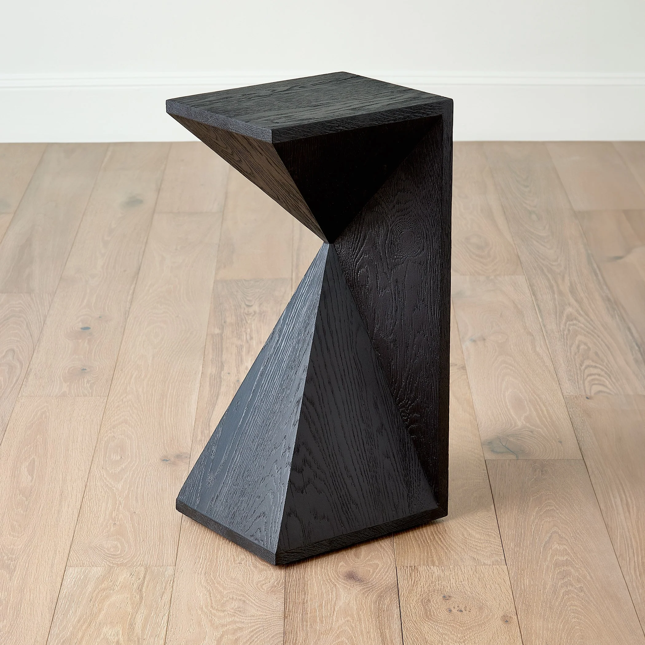 Global Views Asymmetrical Angle Side Table - Image 4