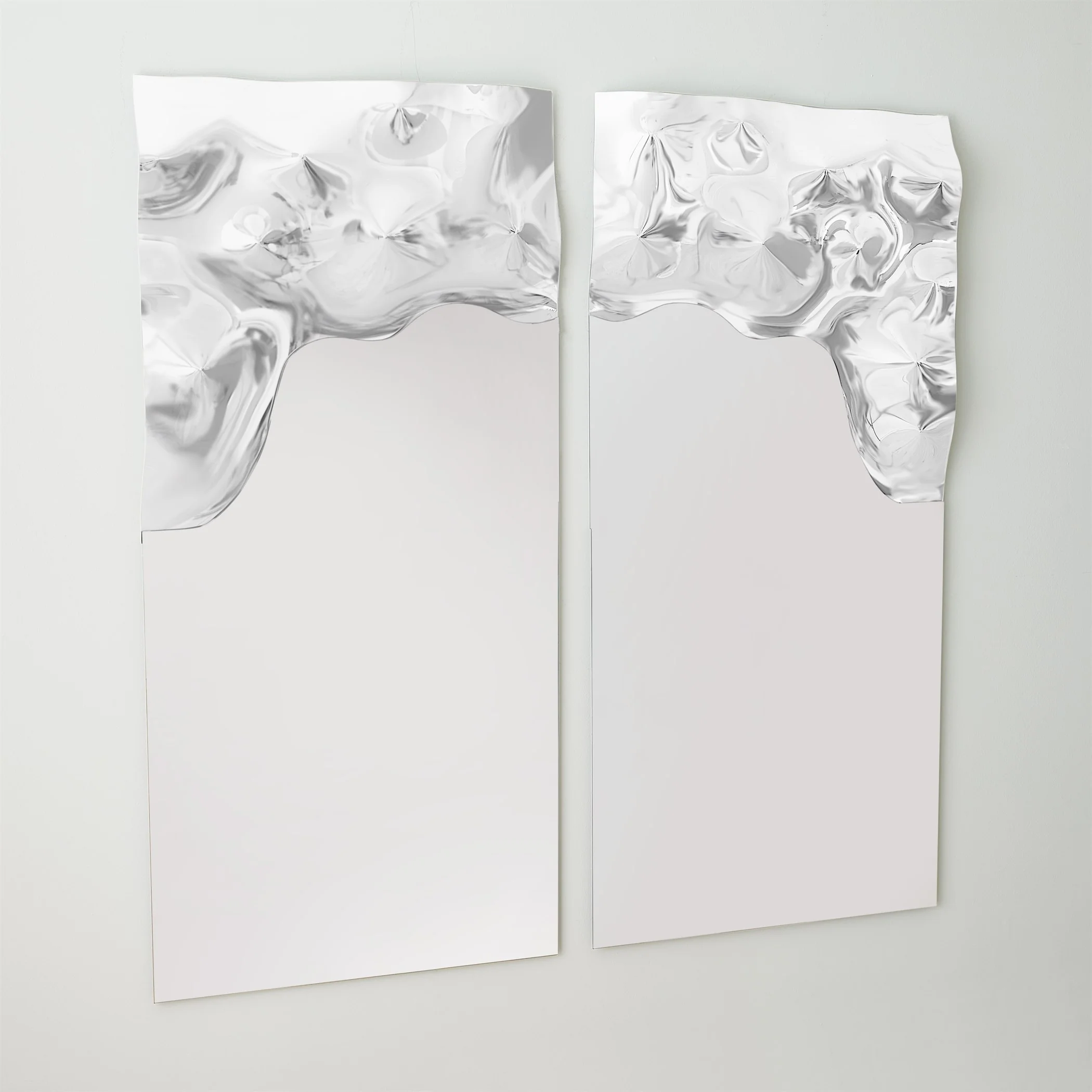 Global Views Asymmetrical Ripple Mirror - Image 10