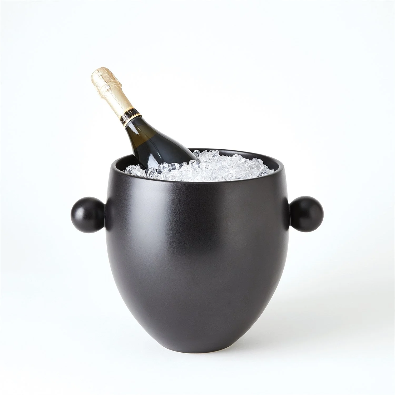 Global Views Ball Handled Collection - Black - Image 5