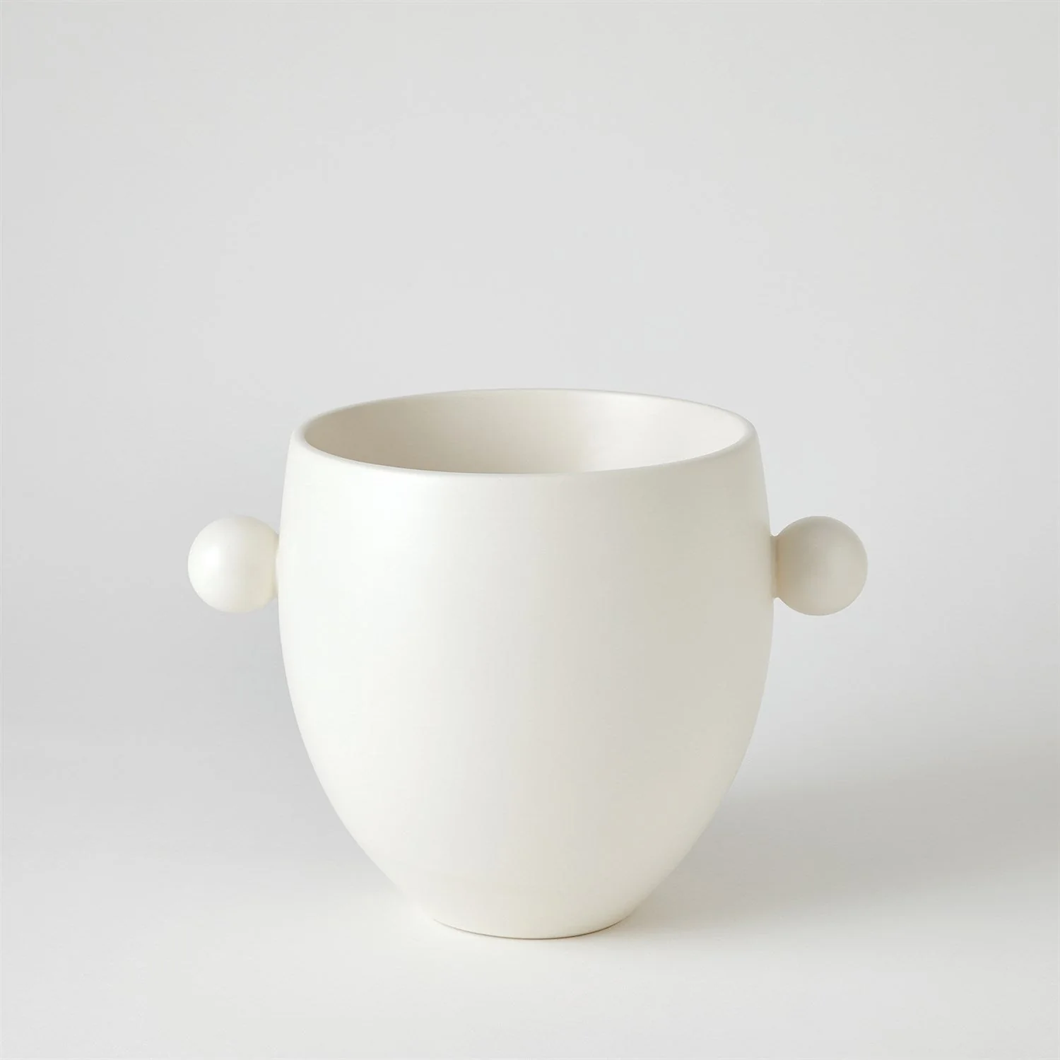 Global Views Ball Handled Collection - White - Image 3
