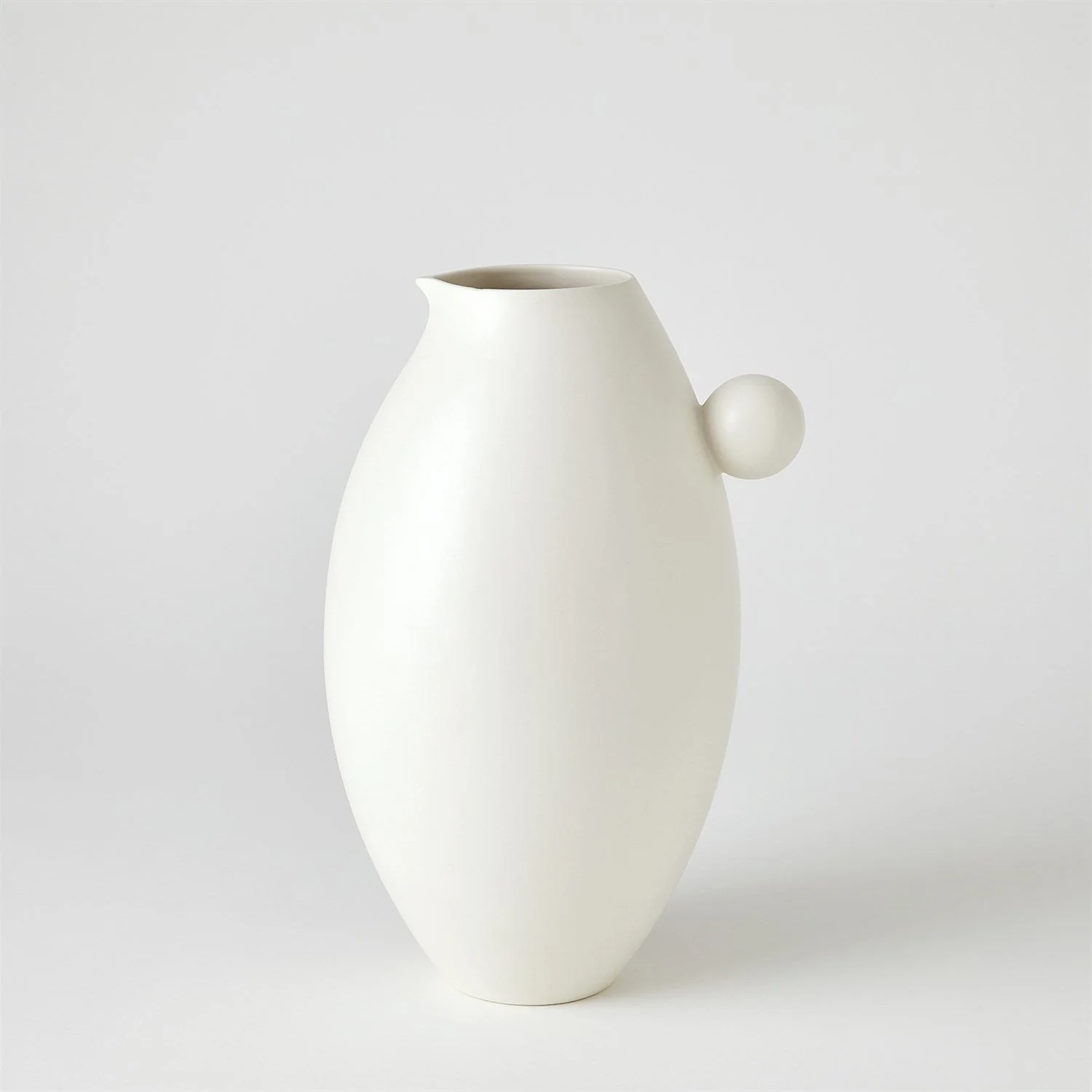 Global Views Ball Handled Collection - White - Image 6