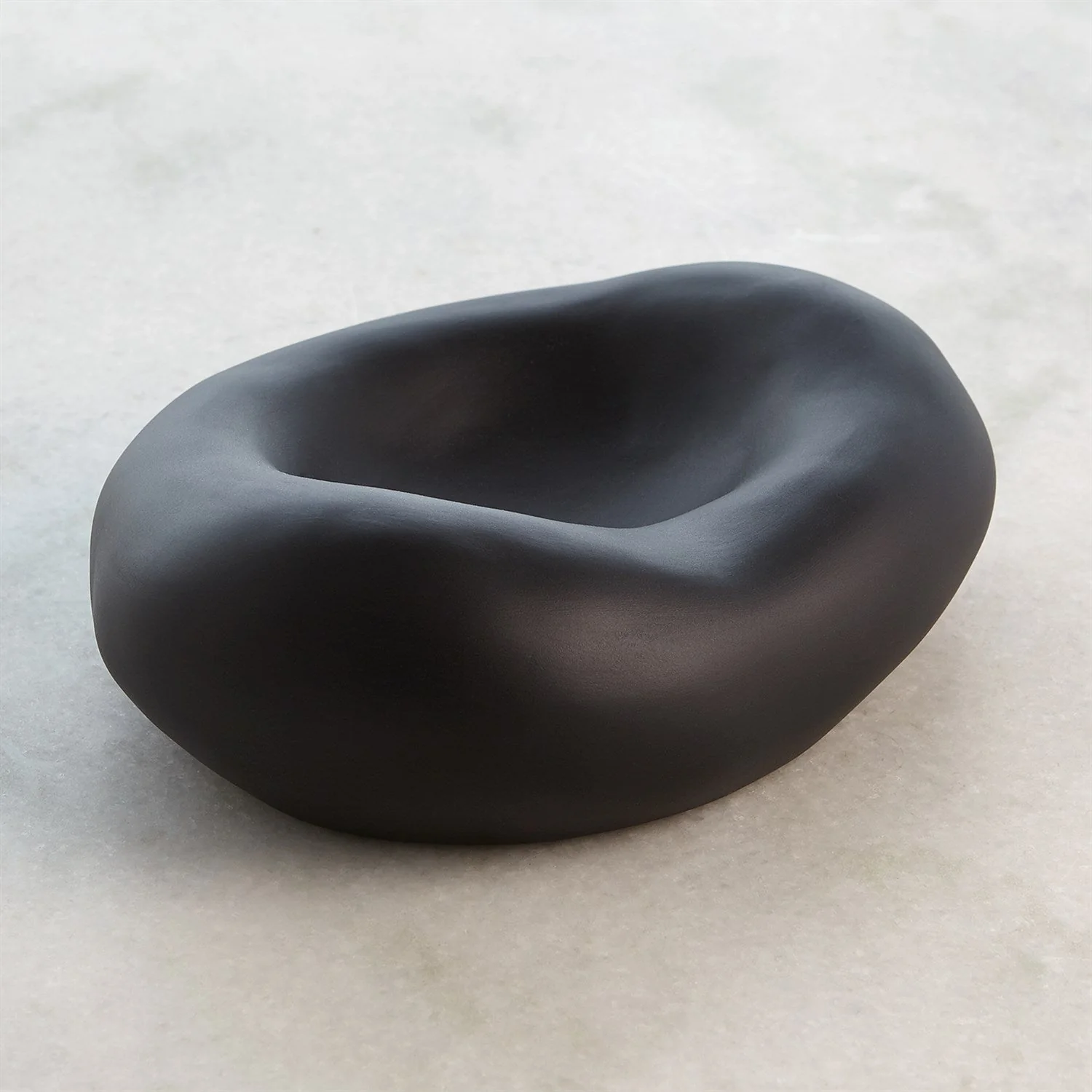 Global Views Balloon Bowl - Matte Black - Image 3