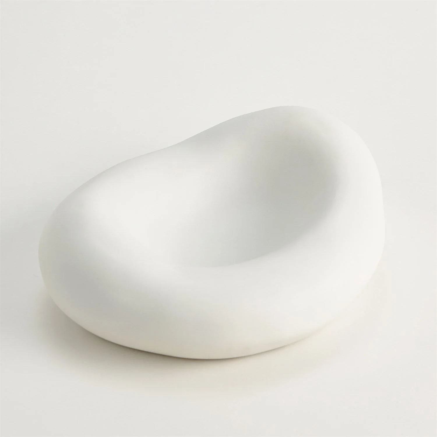 Global Views Balloon Bowl - Matte White - Image 3