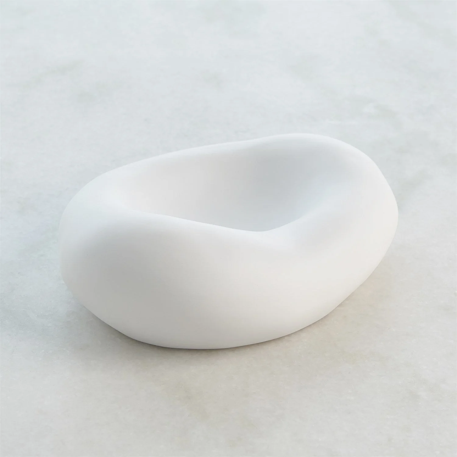 Global Views Balloon Bowl - Matte White - Image 4