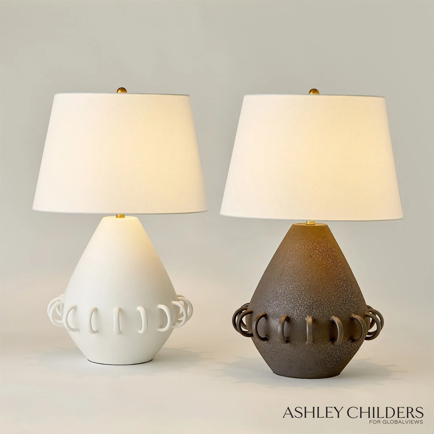 Global Views Bangle Lamp by Ashley Childers - Image 5