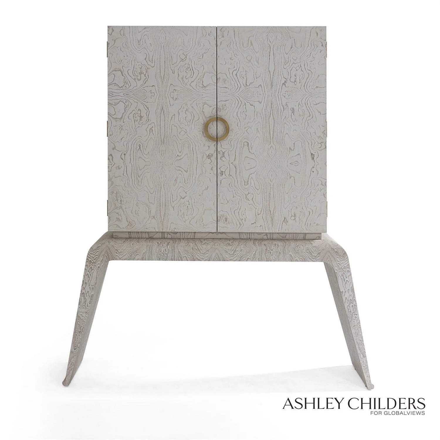 Global Views Baxter Bar Cabinet by Ashley Childers - Image 2