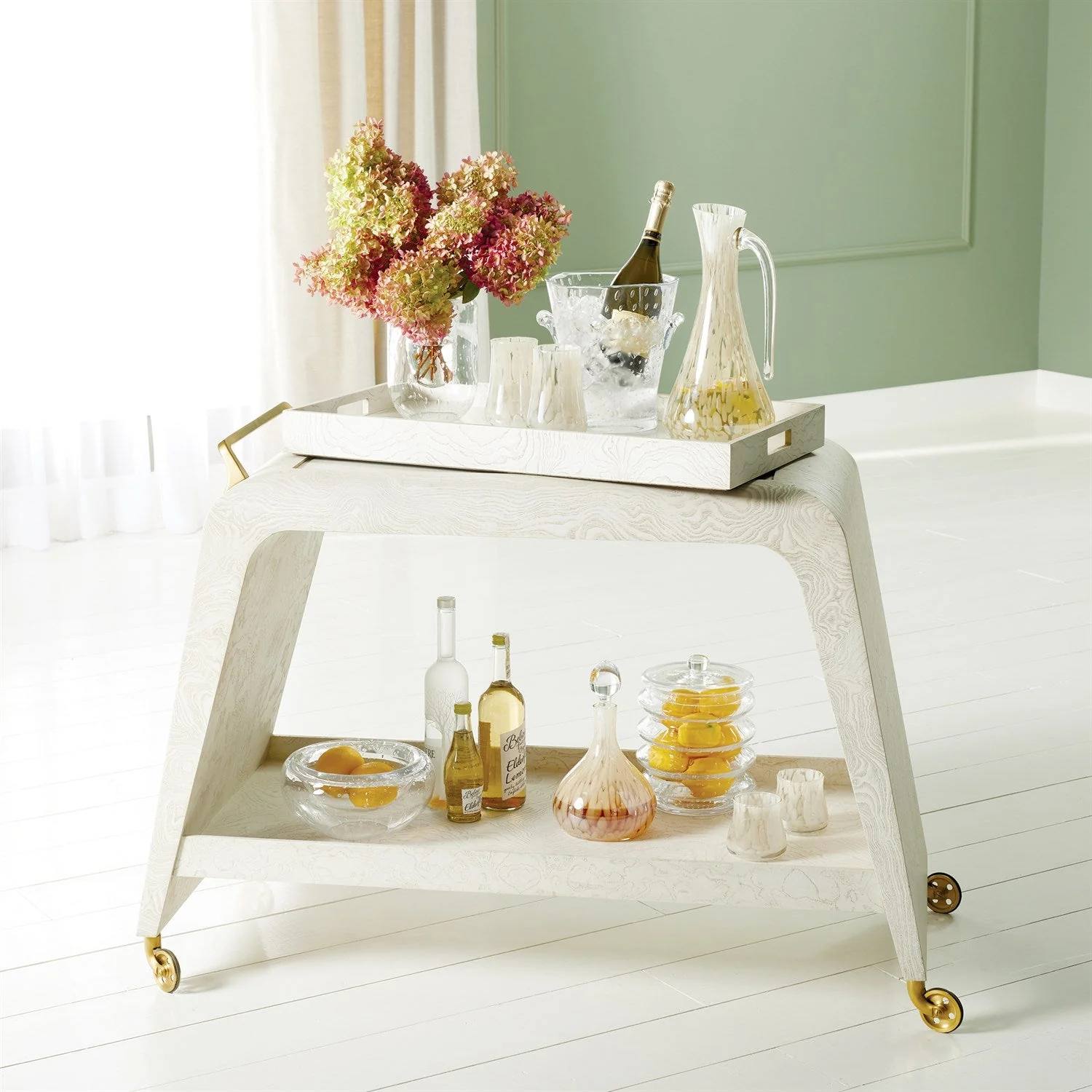 Global Views Baxter Bar Cart by Ashley Childers - Image 2