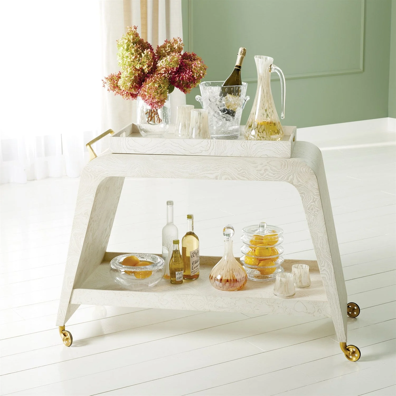 Global Views Baxter Bar Cart by Ashley Childers - Image 3