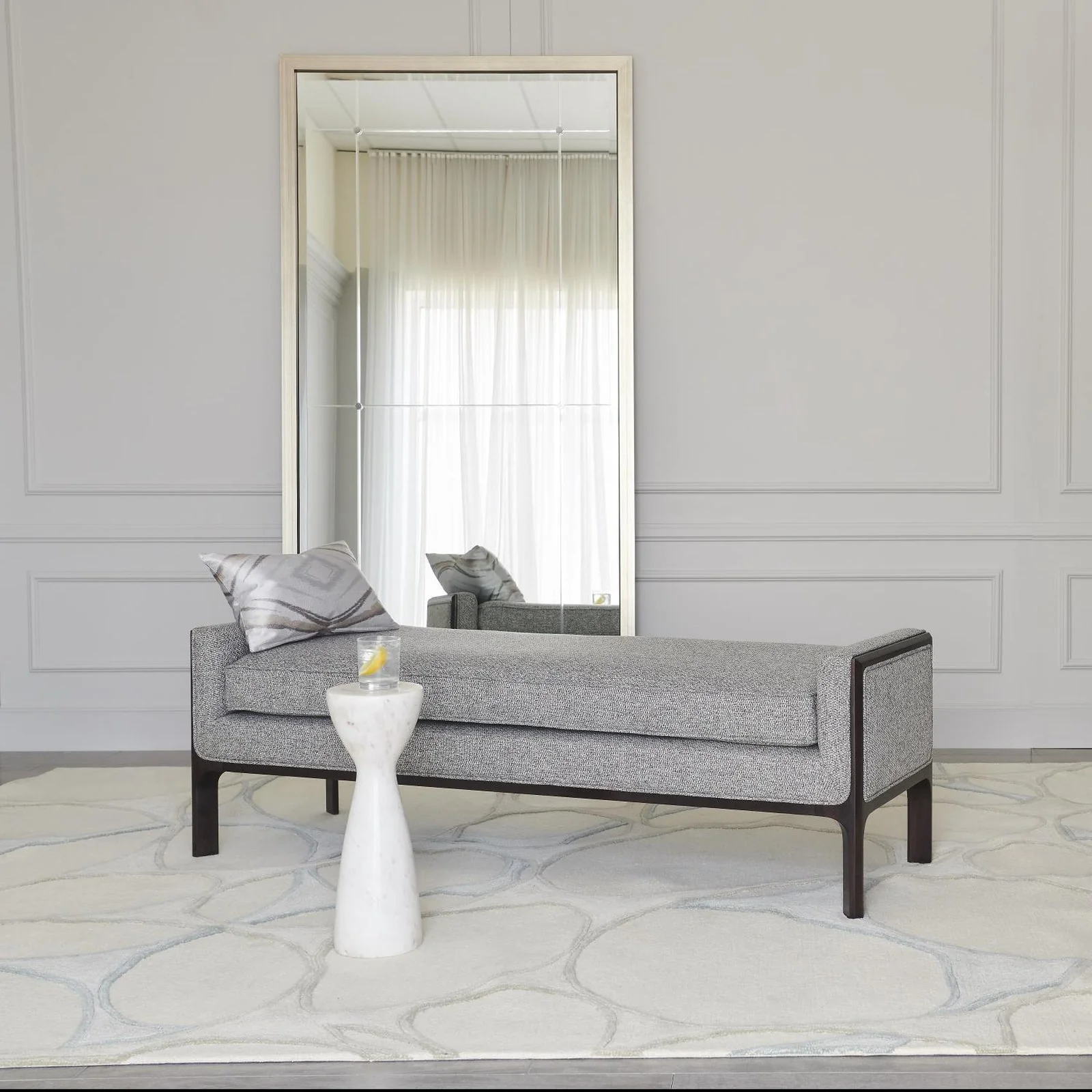 Global Views Beaumont Floor Mirror - Image 6