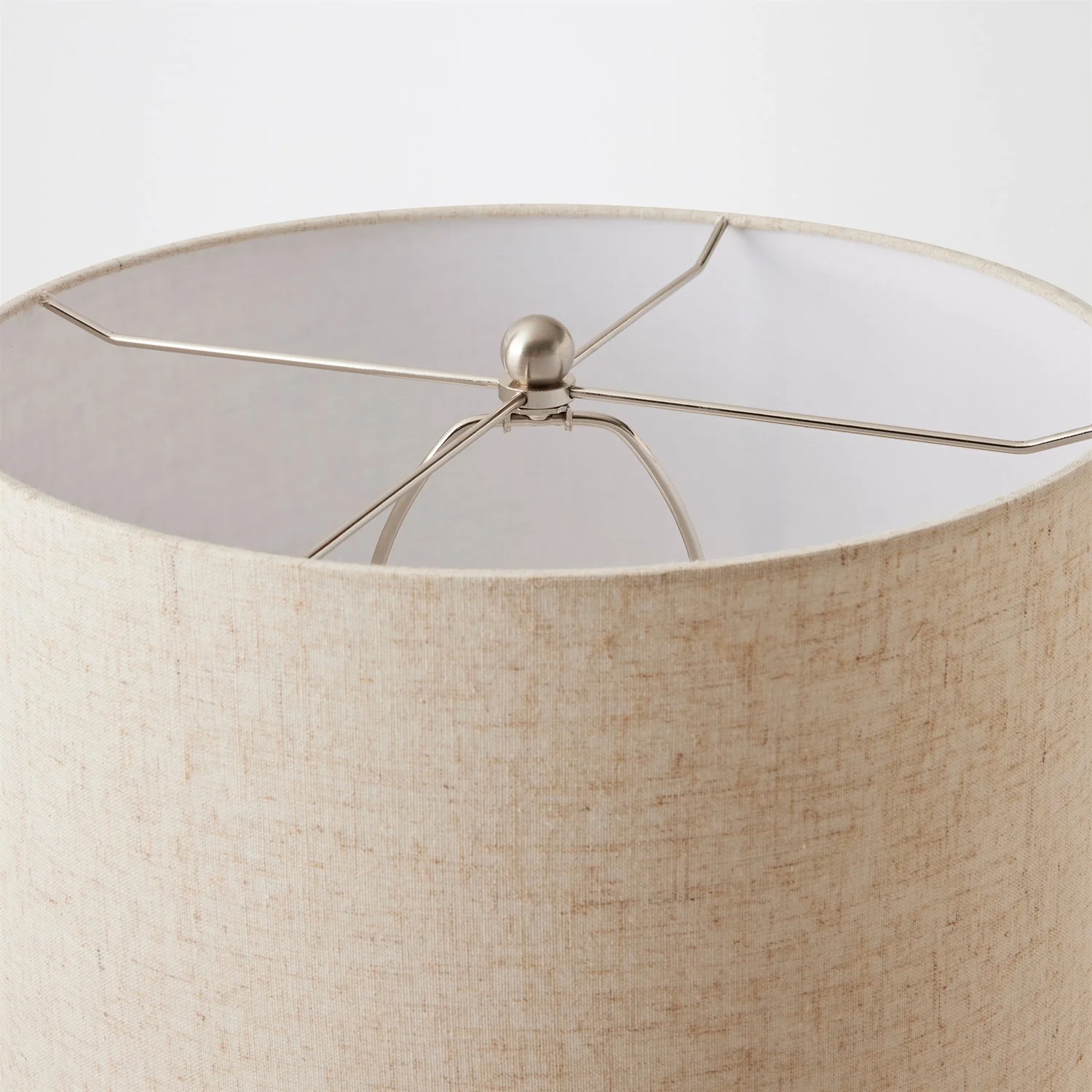 Global Views Beige Ceramic Bubbled Lamp - Image 2