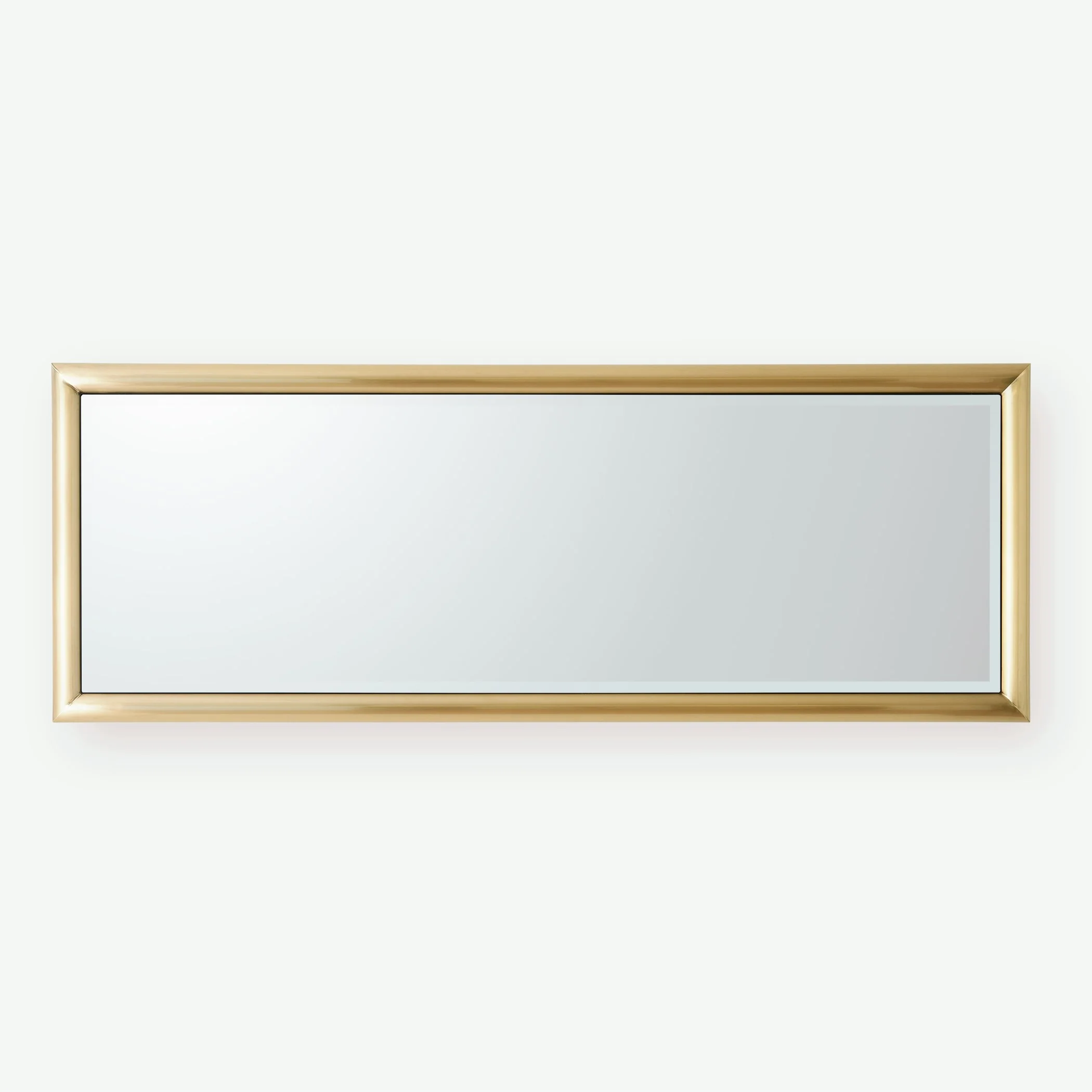Global Views Bennett Floor Mirror-Brass - Image 4