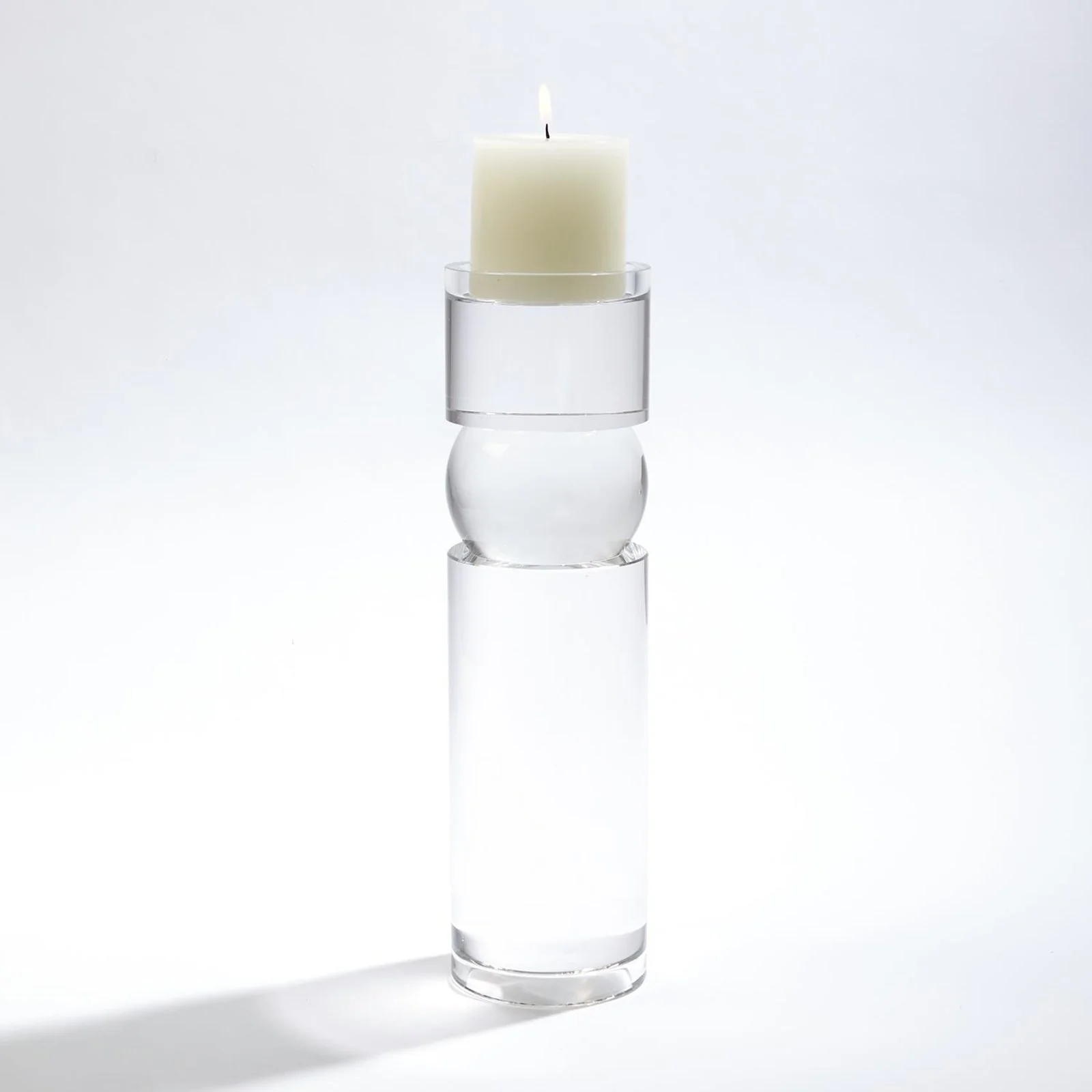 Global Views Bipolar Crystal Candle Holder - Image 3