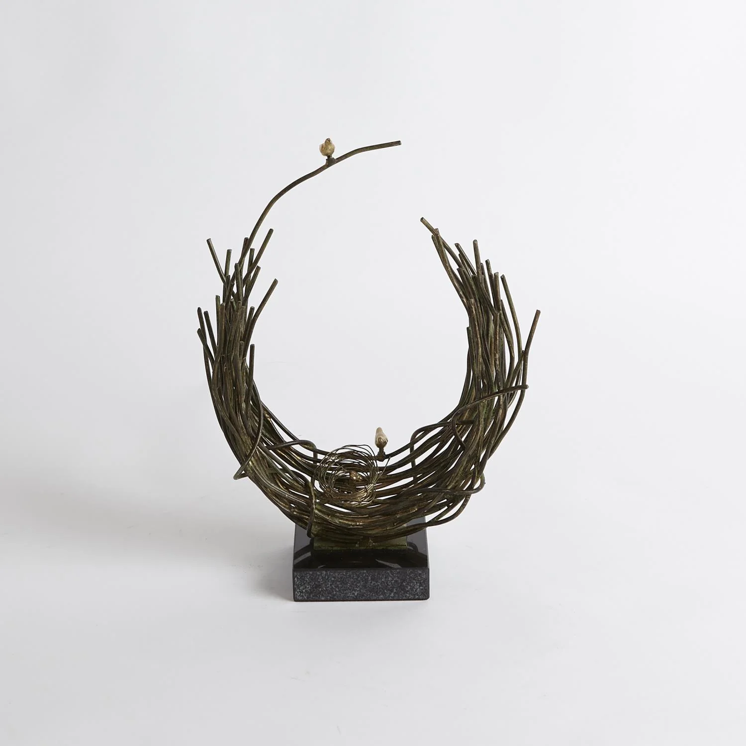 Global Views Birds Nest Verdi Sculpture - Image 3