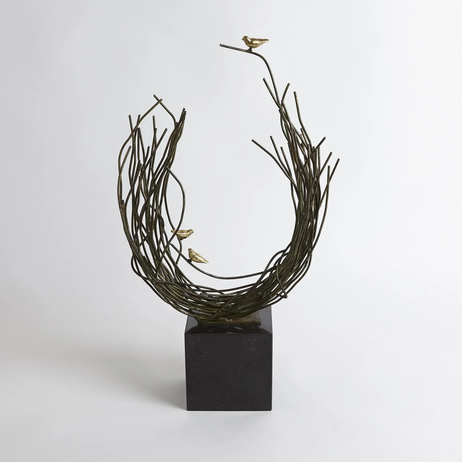 Global Views Birds Nest Verdi Sculpture - Image 4