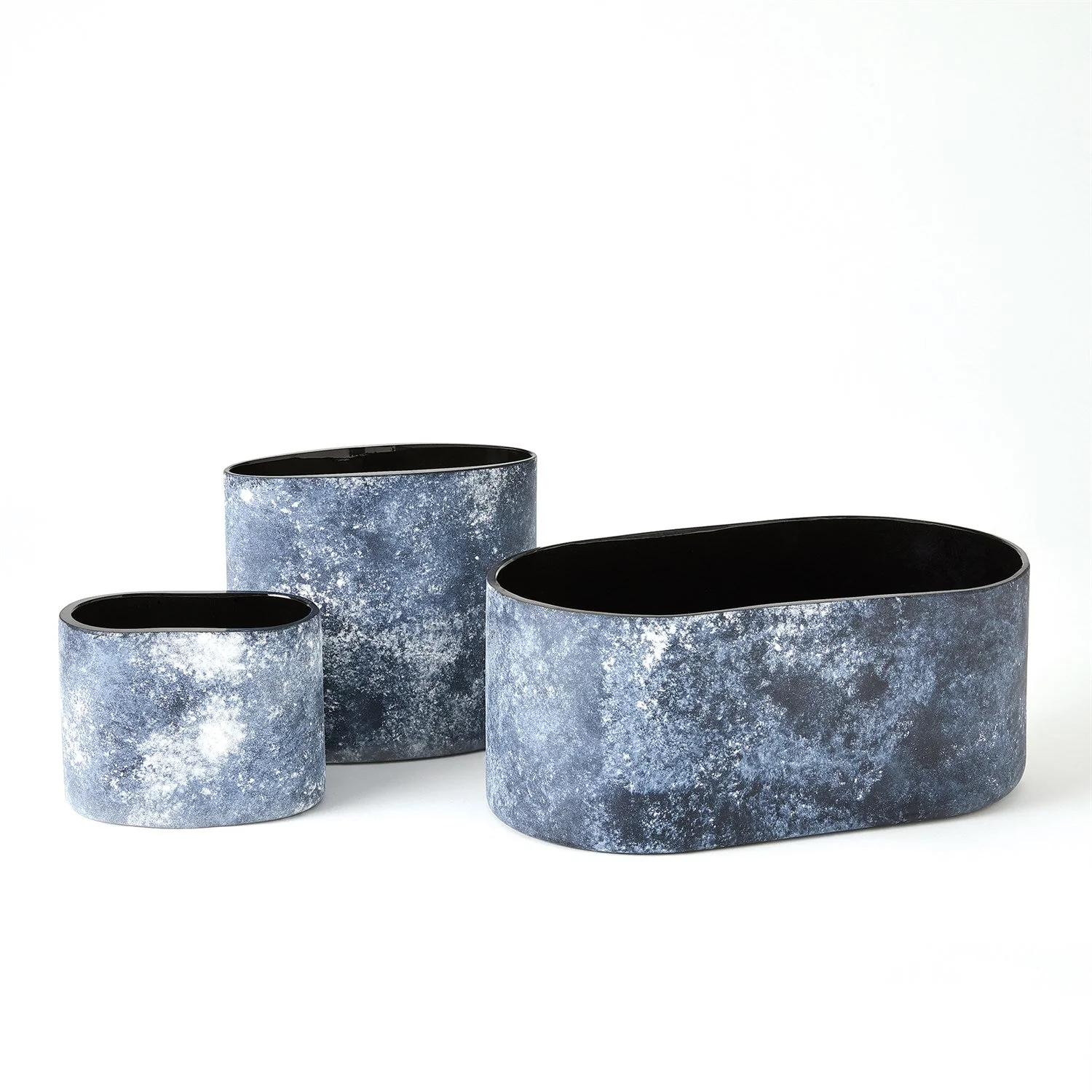 Global Views Black Scavo Vase - Image 3
