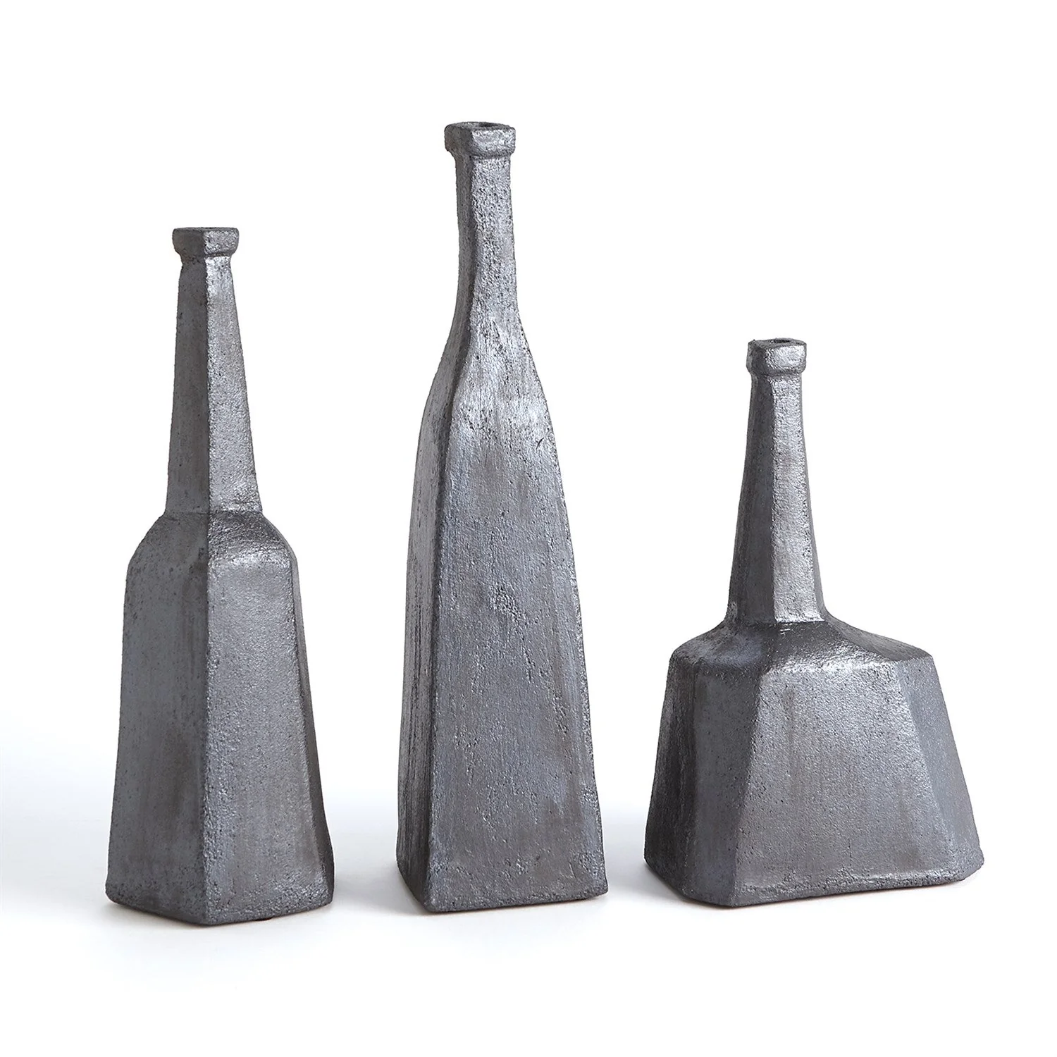 Global Views Black Sculpted Bottle Clearance - Image 3
