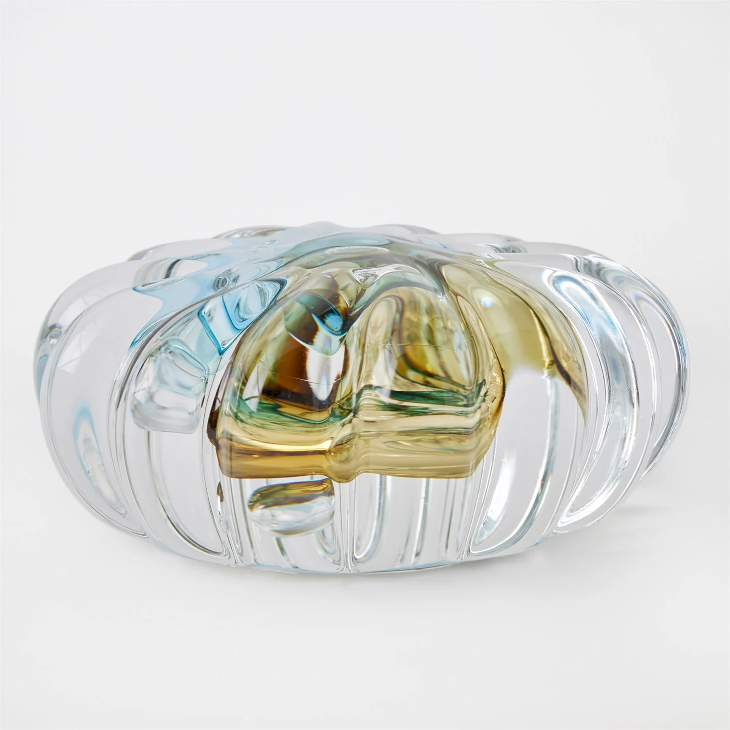 Global Views Blue Topaz Anemone Sculpture - Image 4