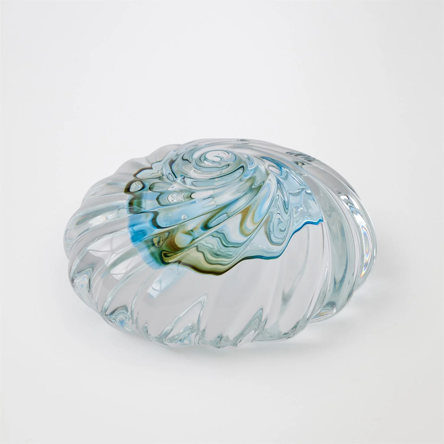 Global Views Blue Topaz Anemone Sculpture - Image 6