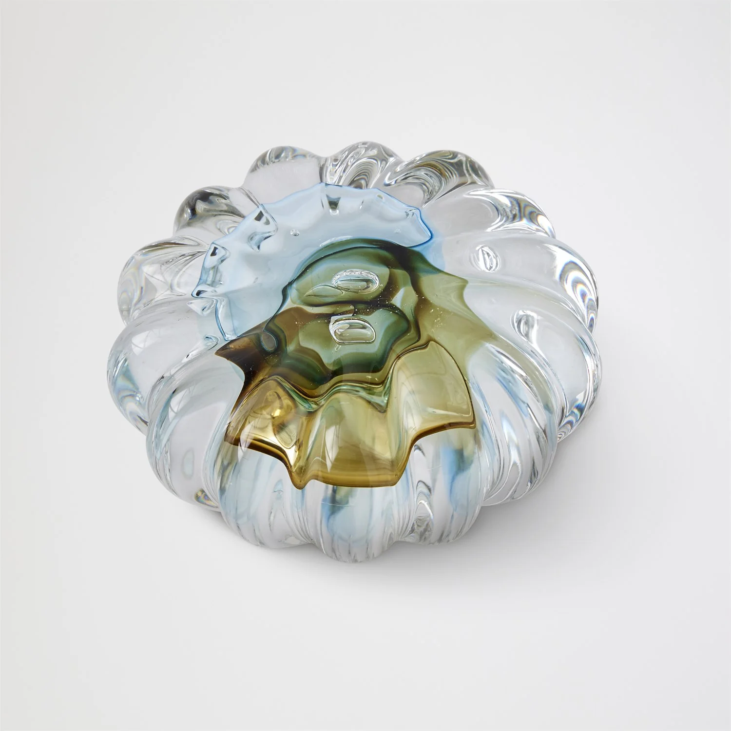Global Views Blue Topaz Anemone Sculpture - Image 7