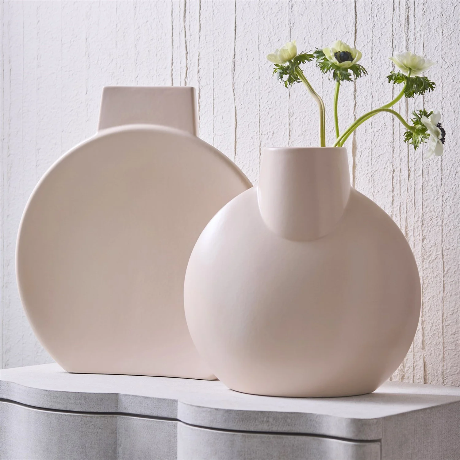 Global Views Blush Salver Vase - Image 2