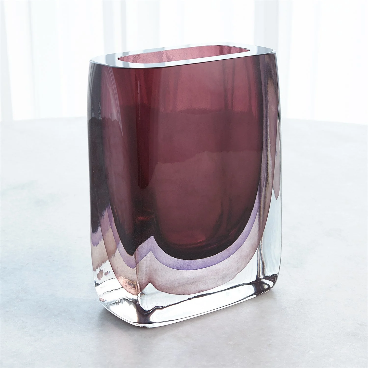 Global Views Borealis Vase - Amethyst - Image 6