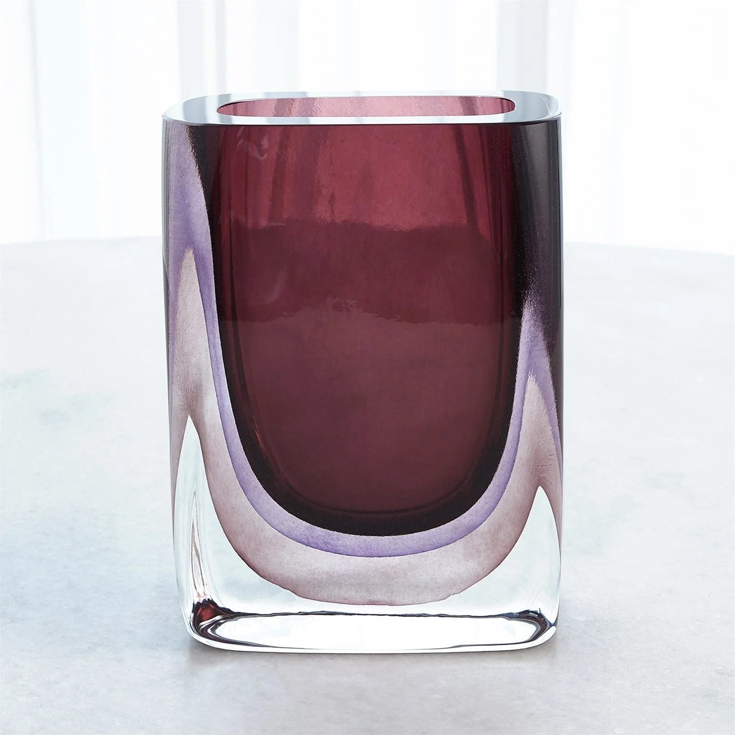 Global Views Borealis Vase - Amethyst - Image 7