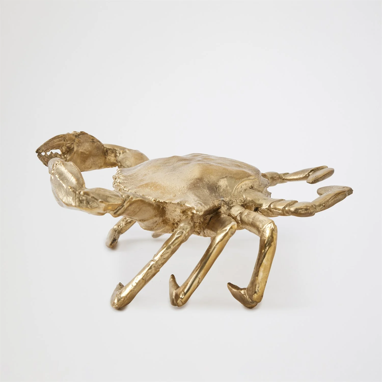 Global Views Brass Crab Sculpture - Image 2