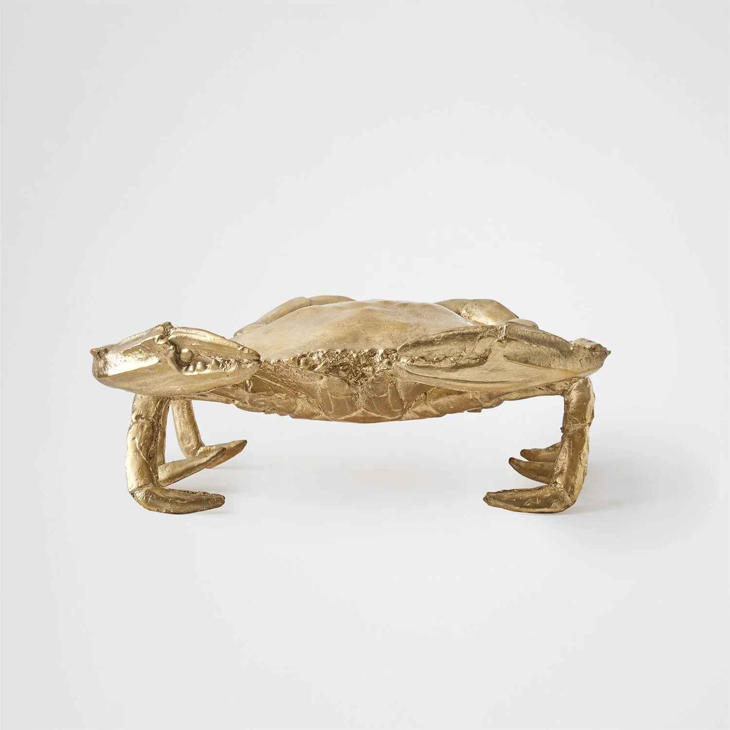 Global Views Brass Crab Sculpture - Image 3