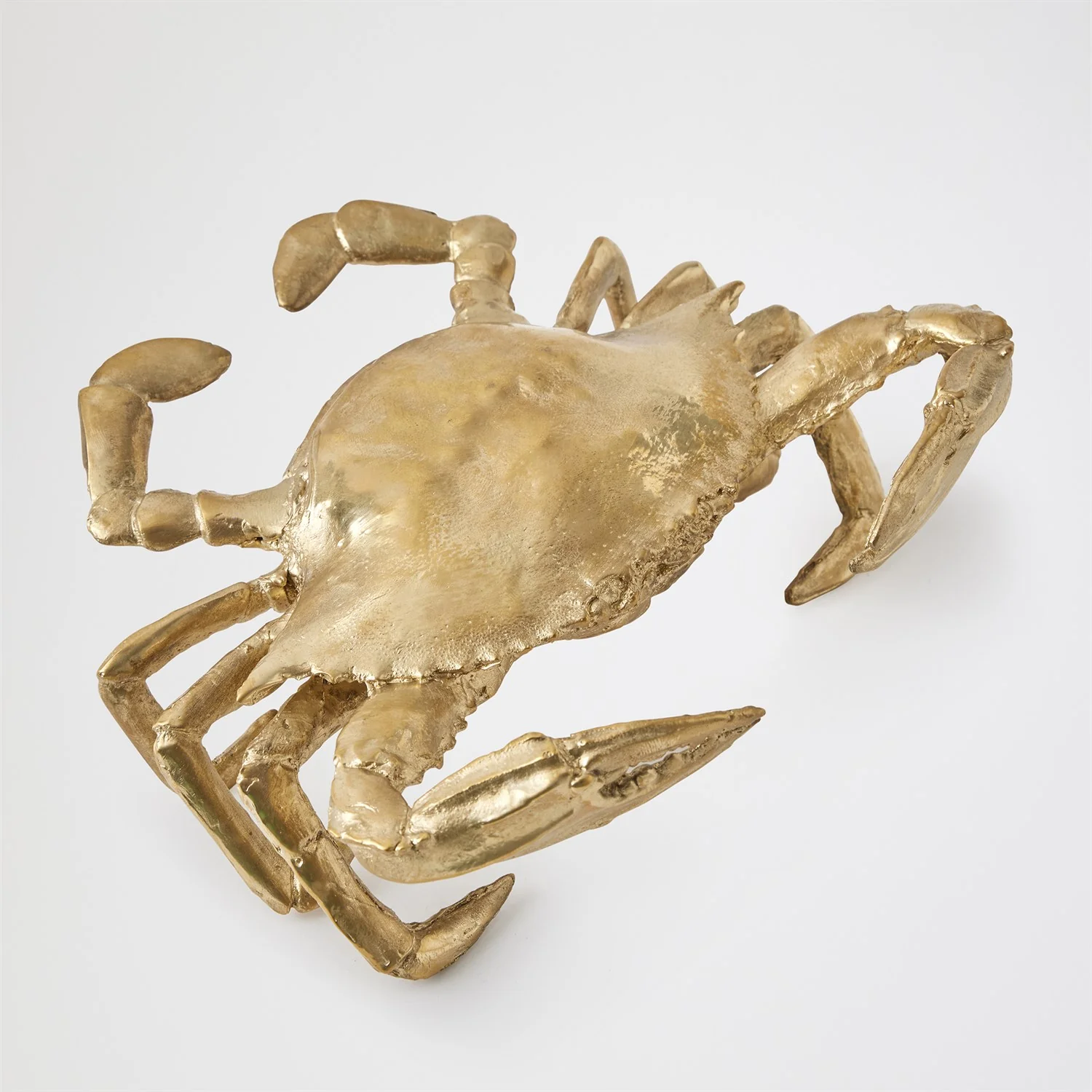 Global Views Brass Crab Sculpture - Image 4