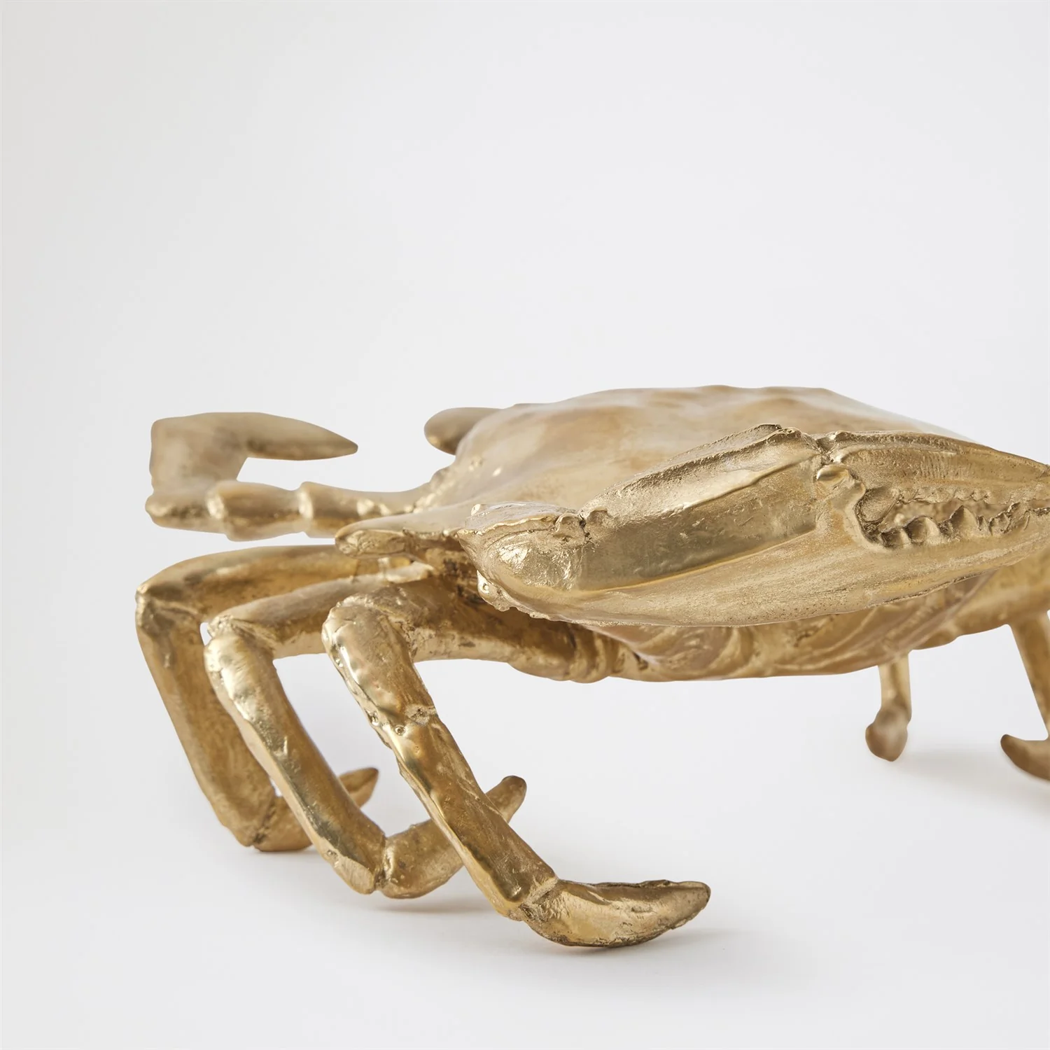 Global Views Brass Crab Sculpture - Image 5