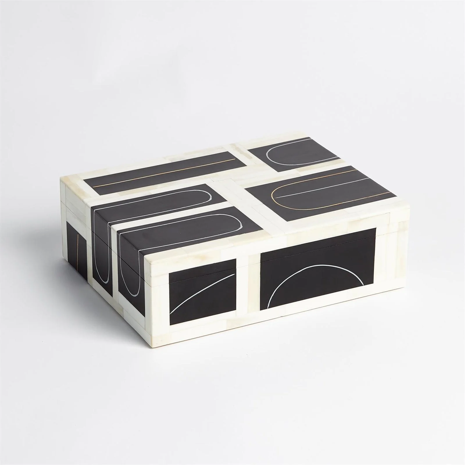 Global Views Brass Loop Box - Image 2