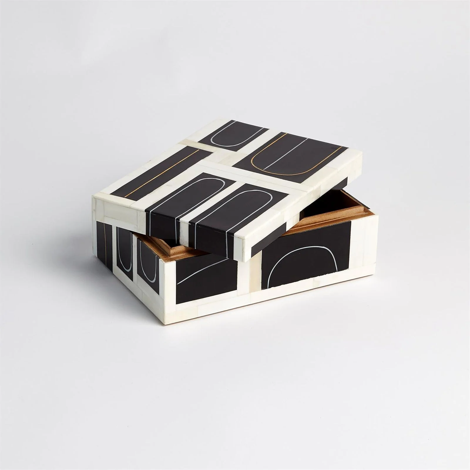 Global Views Brass Loop Box - Image 3