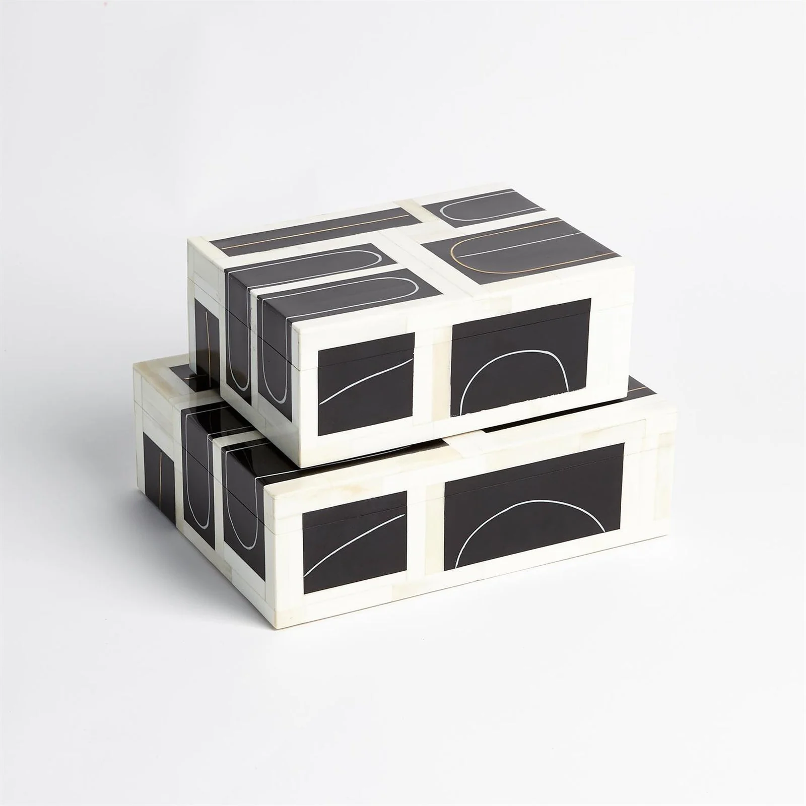 Global Views Brass Loop Box - Image 5