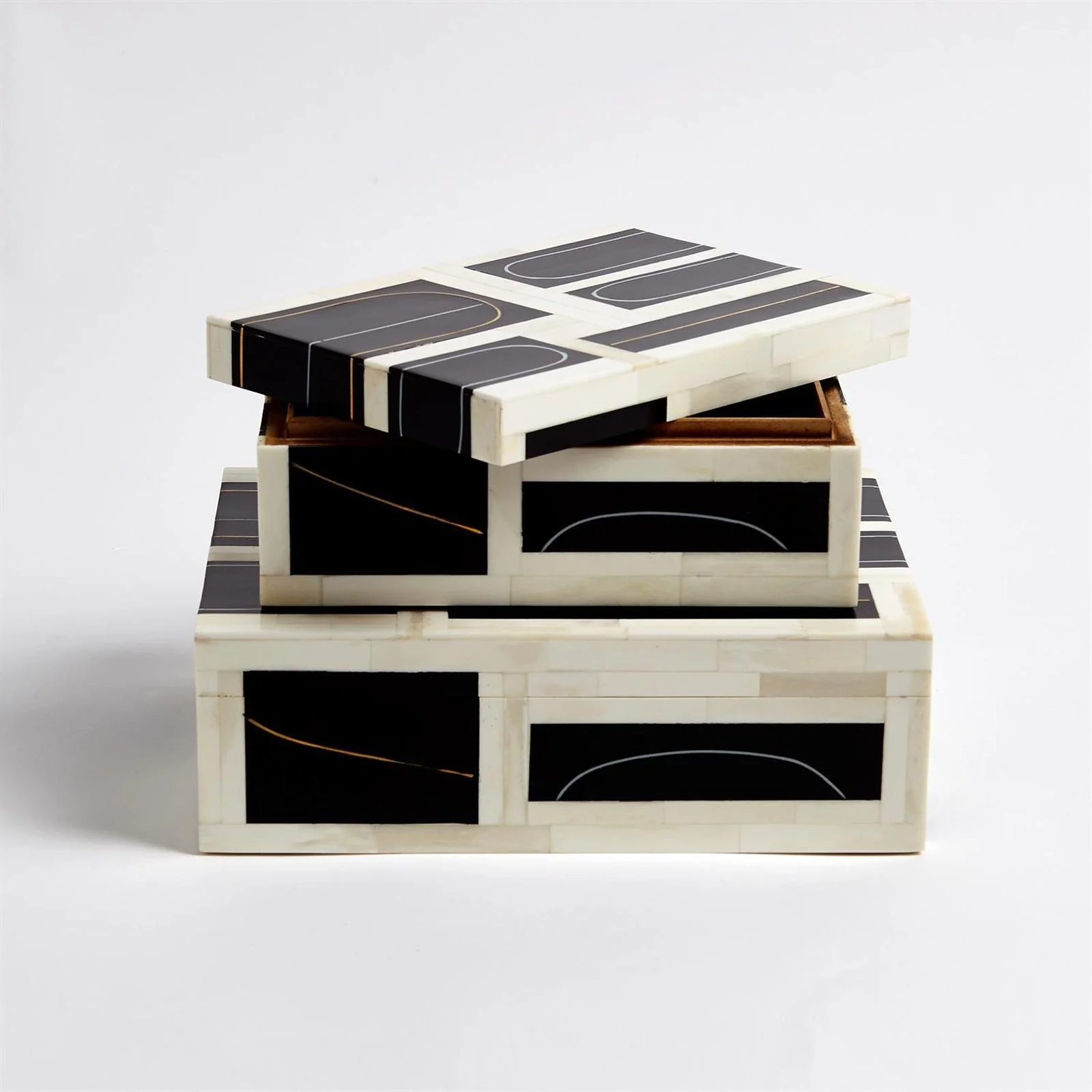 Global Views Brass Loop Box - Image 6