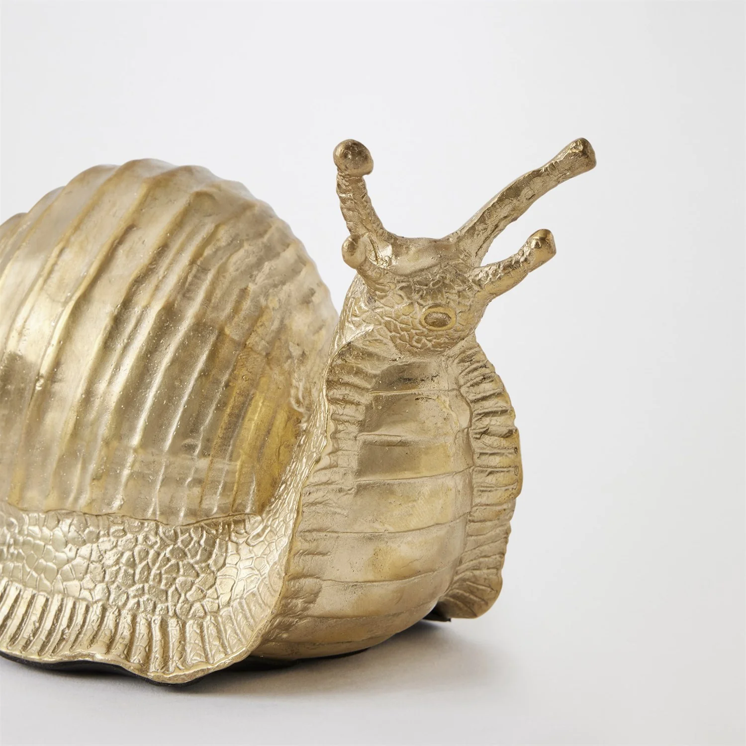 Global Views Brass Snail Sculpture - Image 3