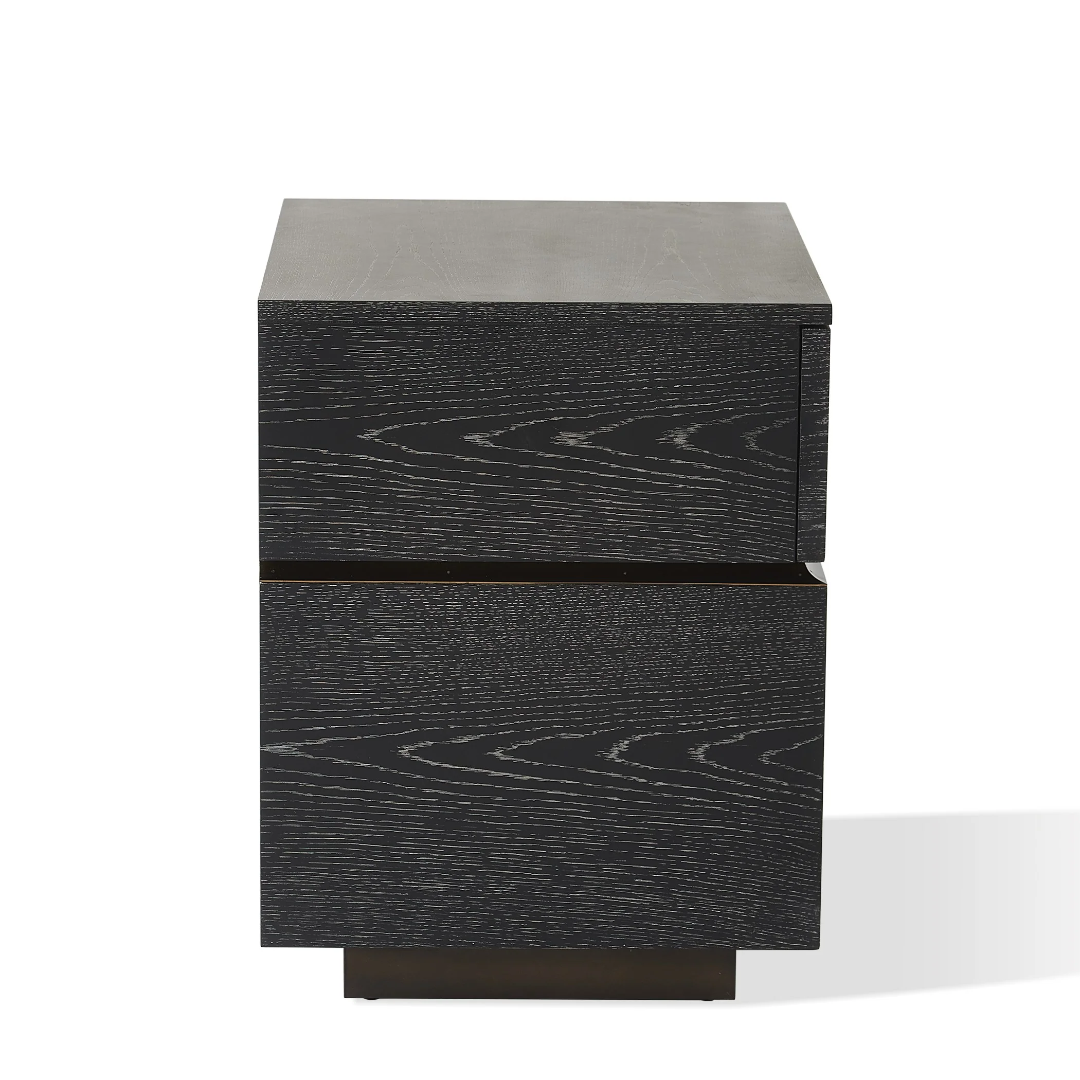 Global Views Brazil Bedside Chest-Right-Black Cerused Oak - Image 14