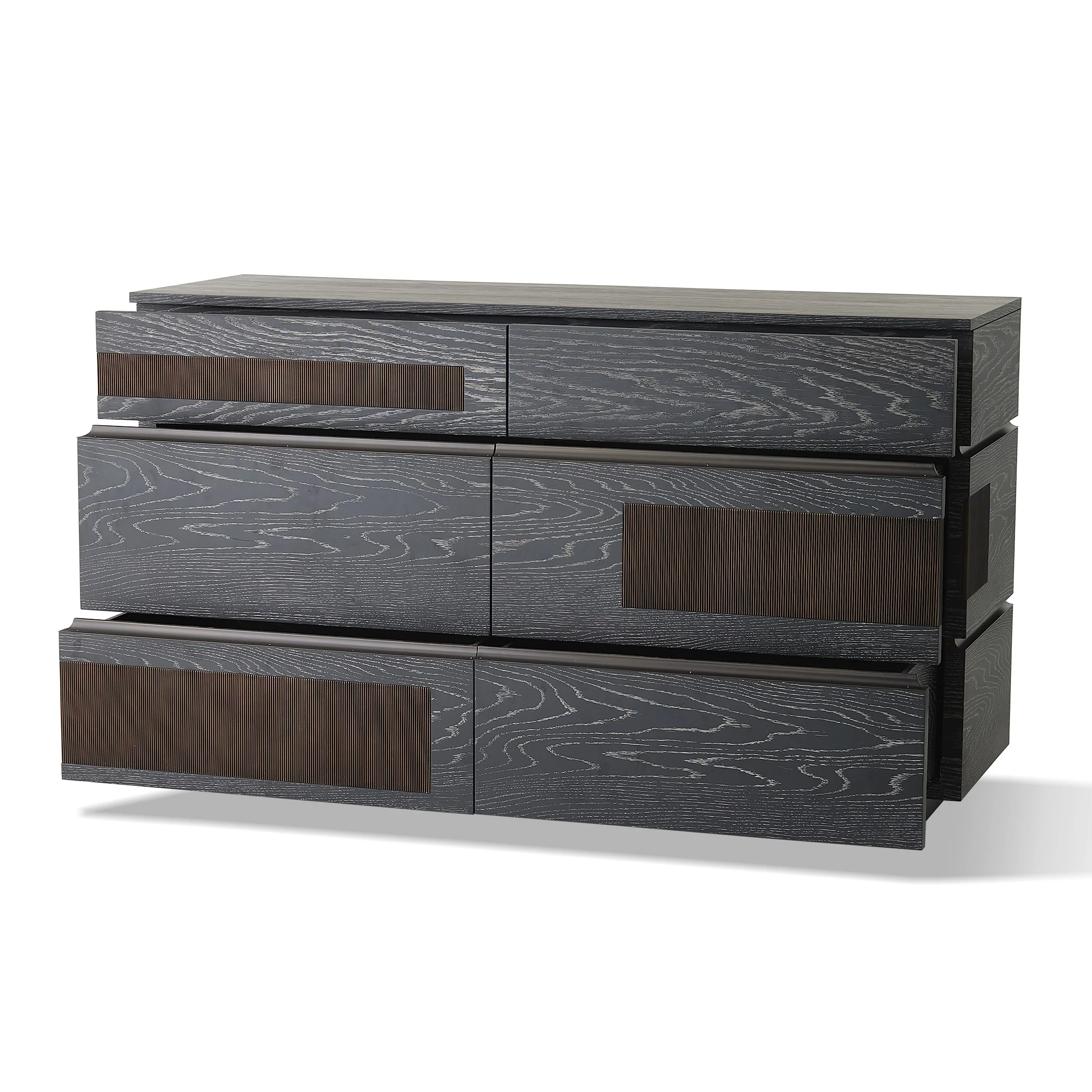 Global Views Brazil Dresser-Black Cerused Oak - Image 12