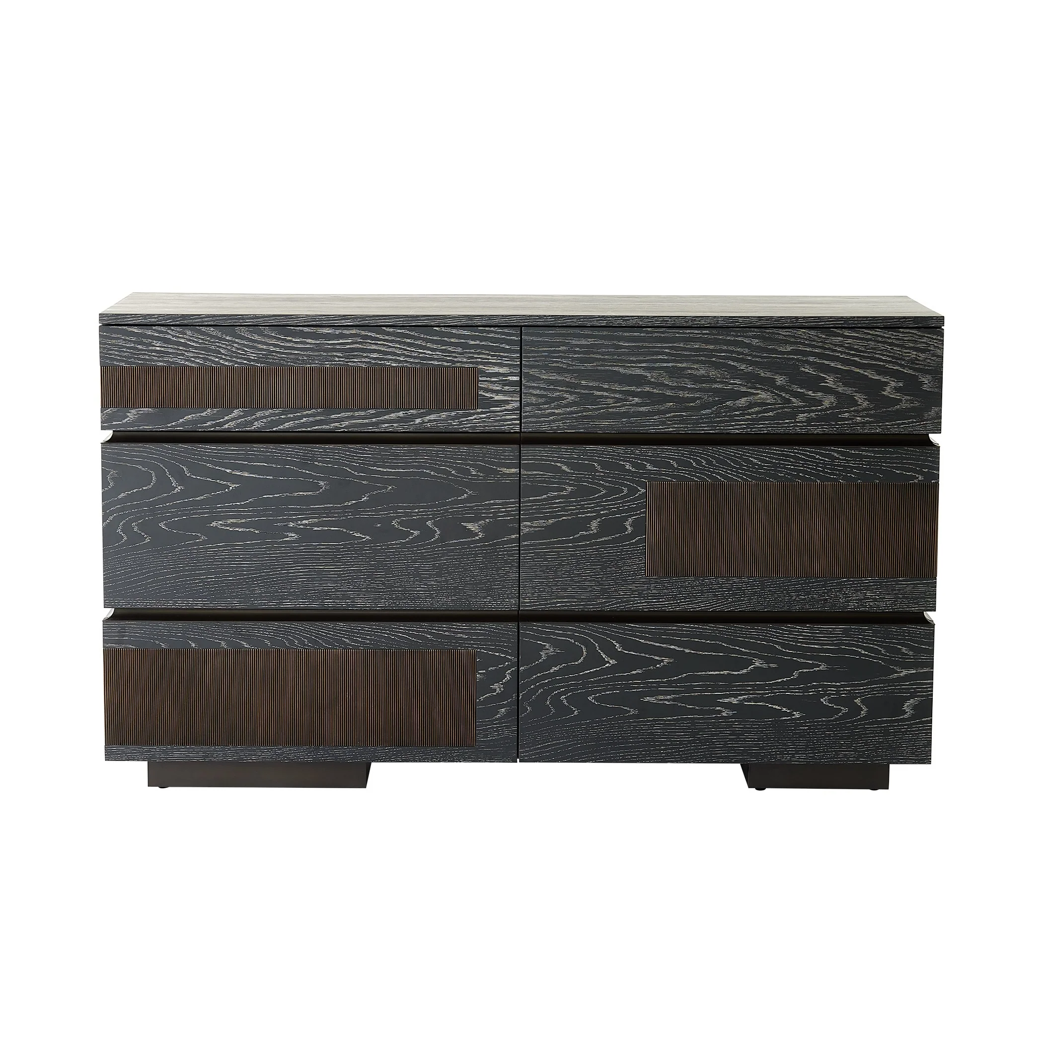 Global Views Brazil Dresser-Black Cerused Oak - Image 6