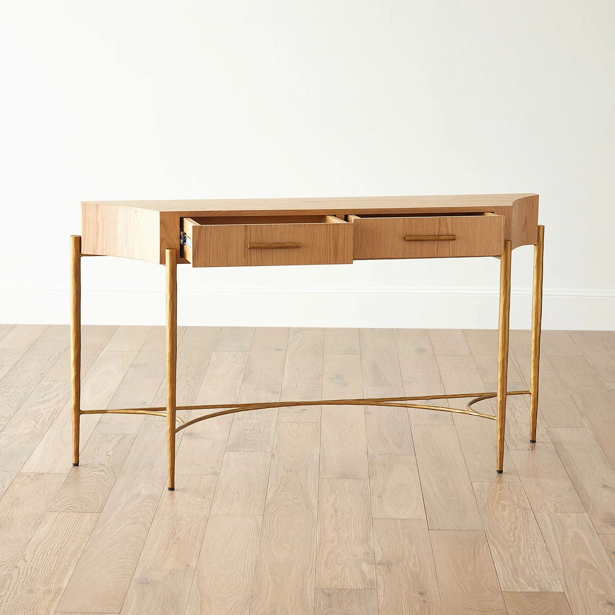 Global Views Breakfront Console-Natural/Gold - Image 4