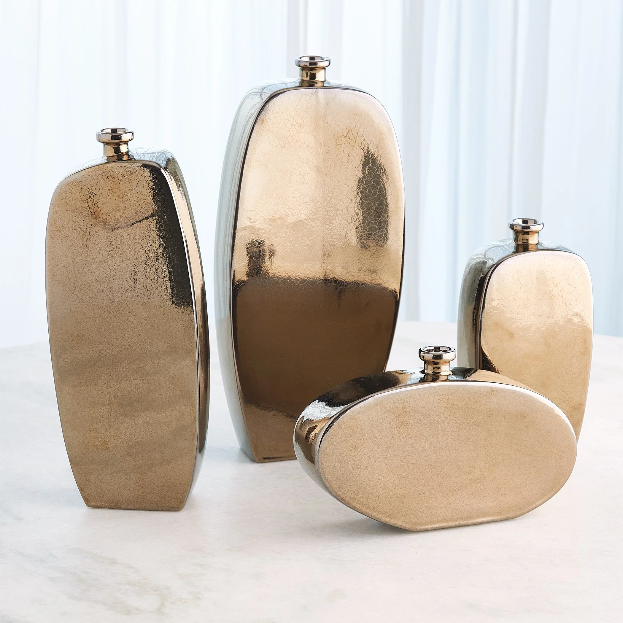 Global Views Bridwell Bottle Bronze - Image 4