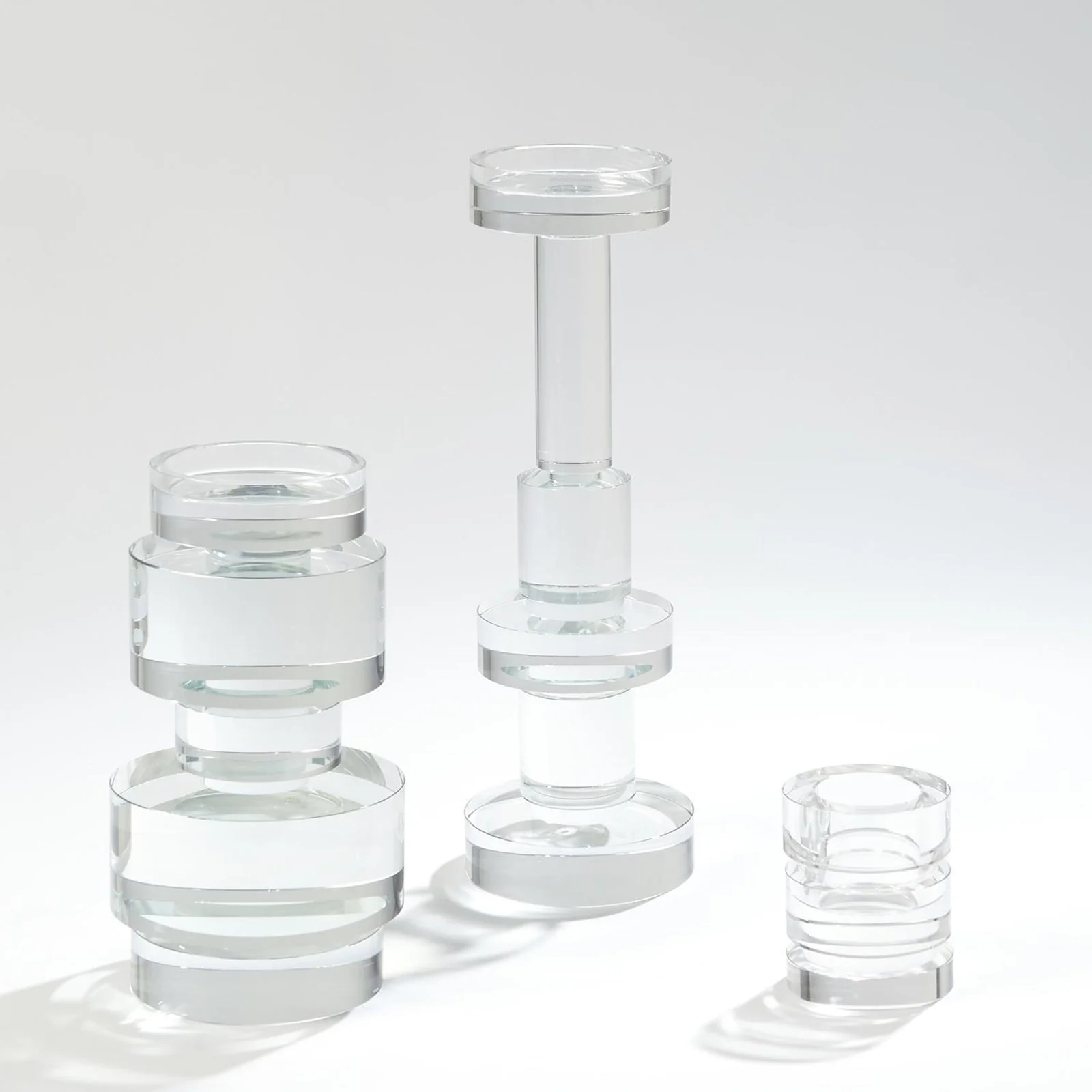 Global Views Brilliant Round Pillar Holder - Image 6