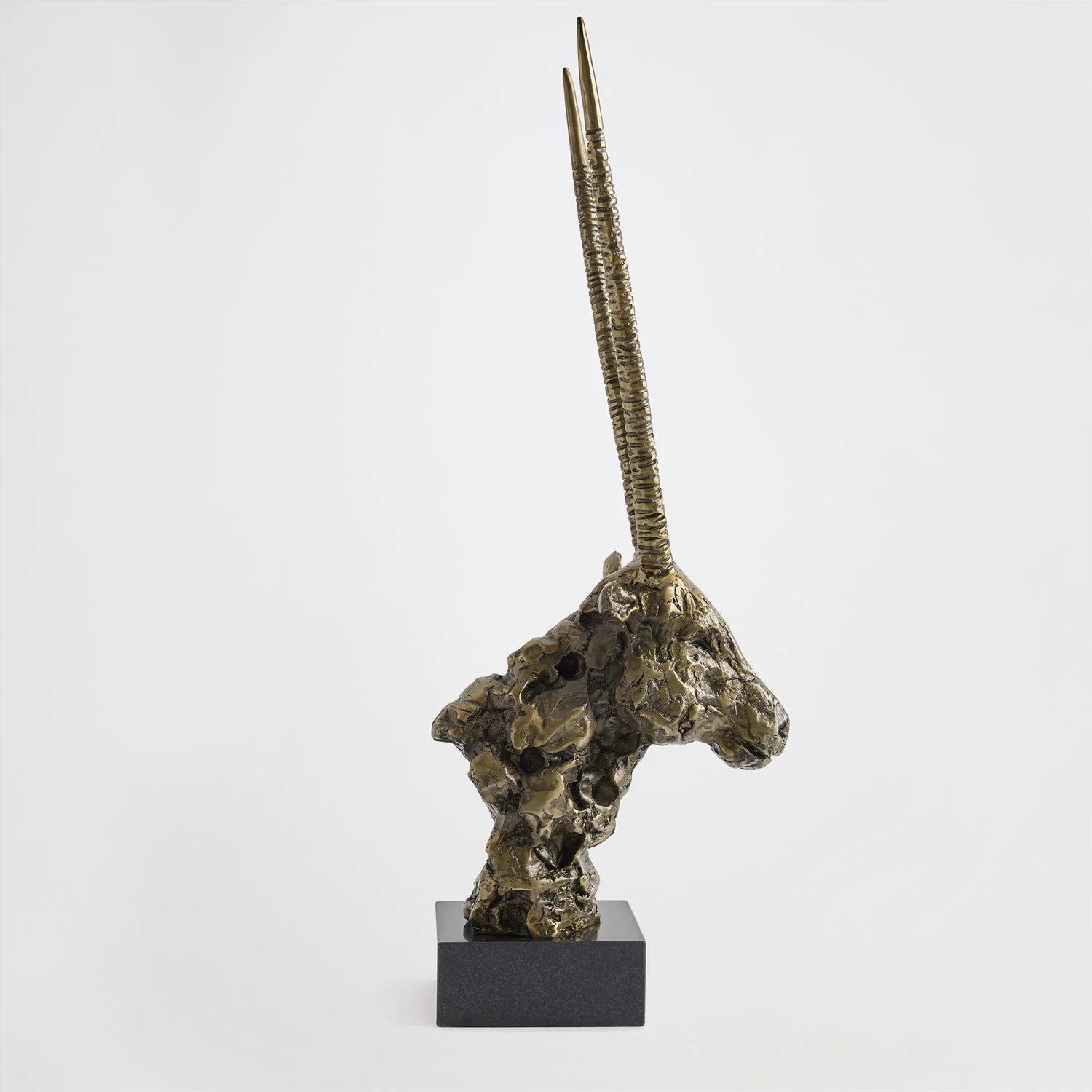Global Views Bronze Textured Antelope - Image 2