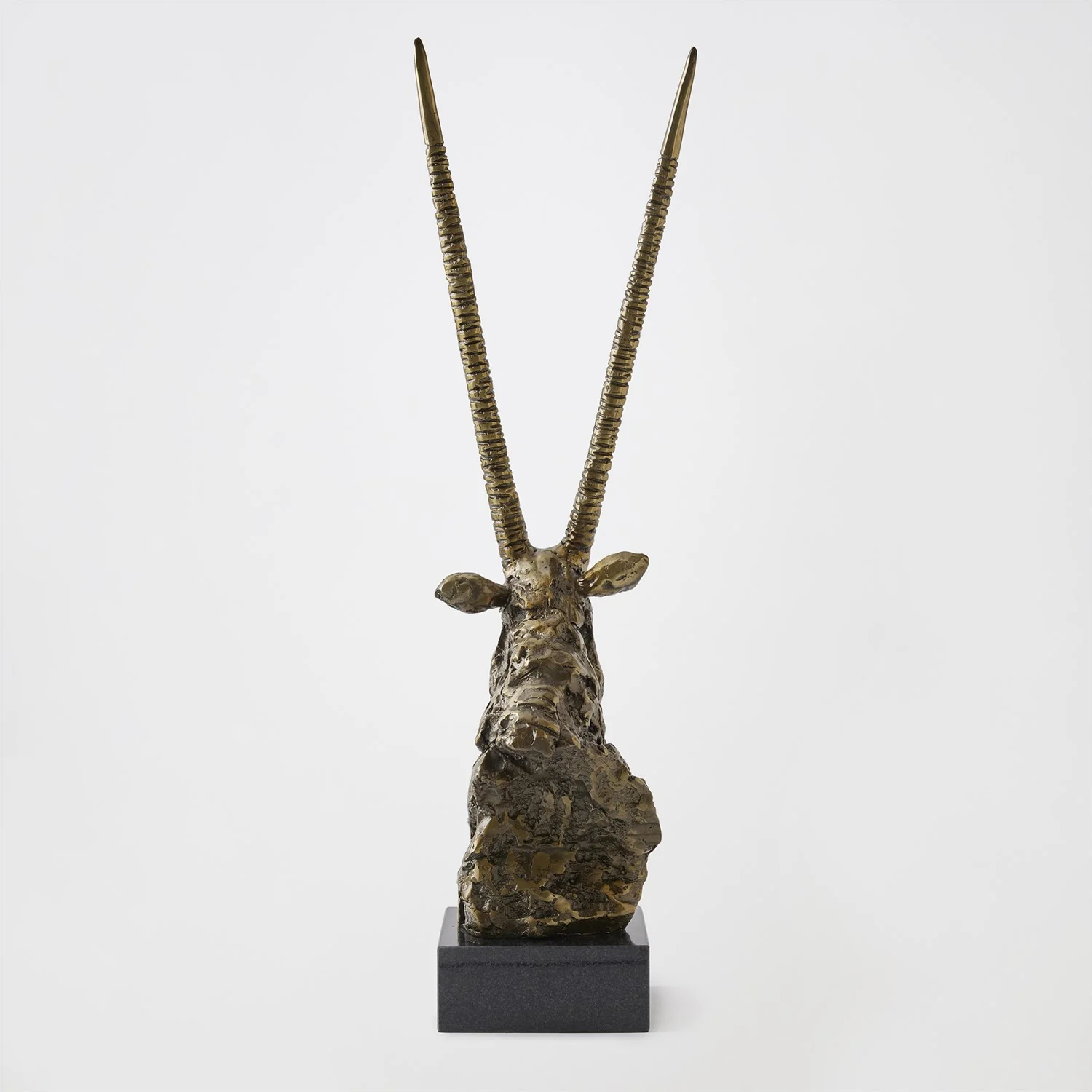 Global Views Bronze Textured Antelope - Image 3