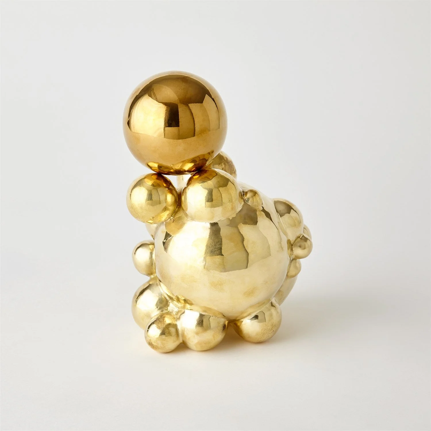 Global Views Brass Bubble Orb Holder Clearance - Image 5